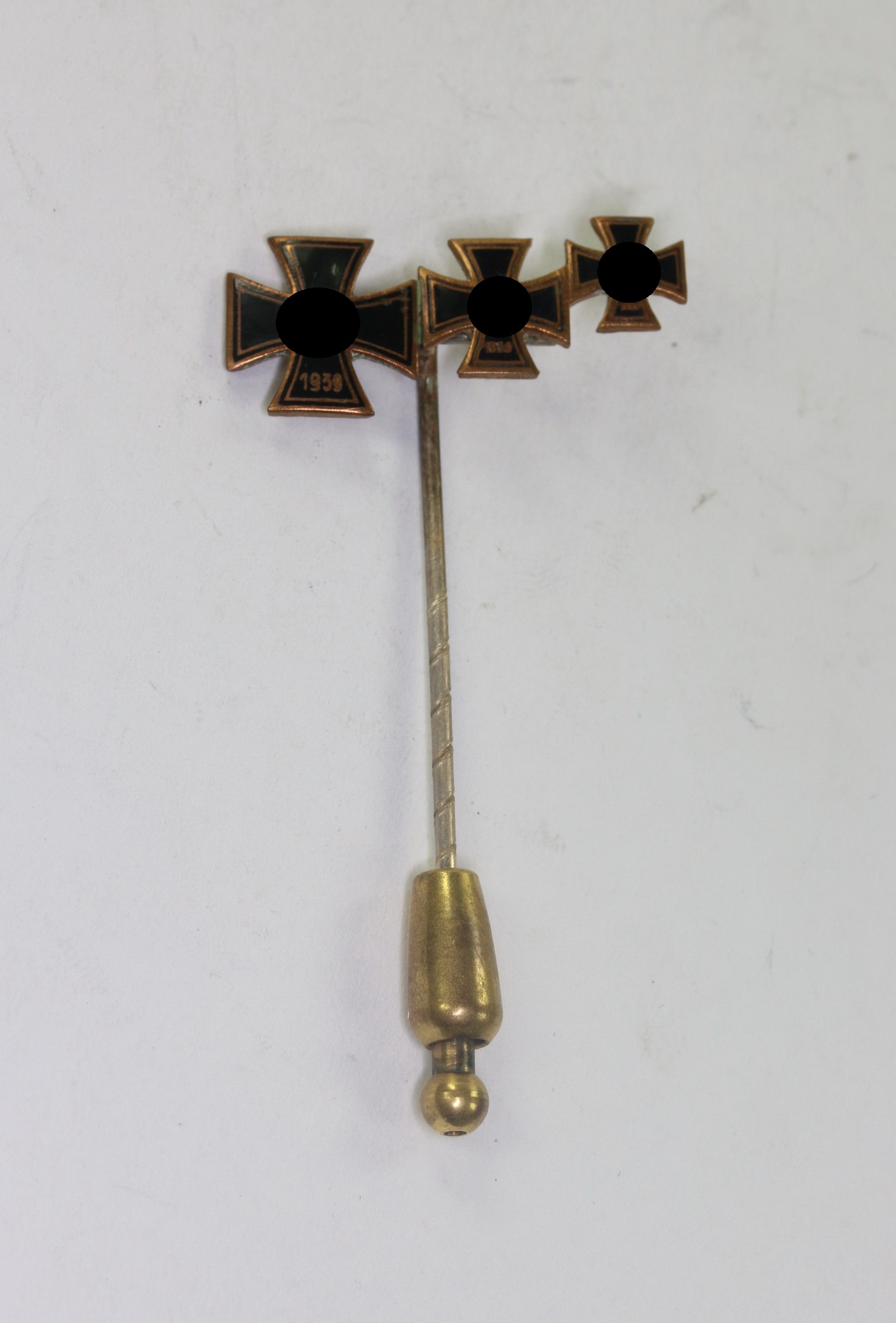 9_mm_minatur_ritterkreuz_und_ek1_ek2_1939_emailliert_1__1 9 MM Minatur Ritterkreuz und EK-1, EK-2 1939, emailliert (!) – Bild 1