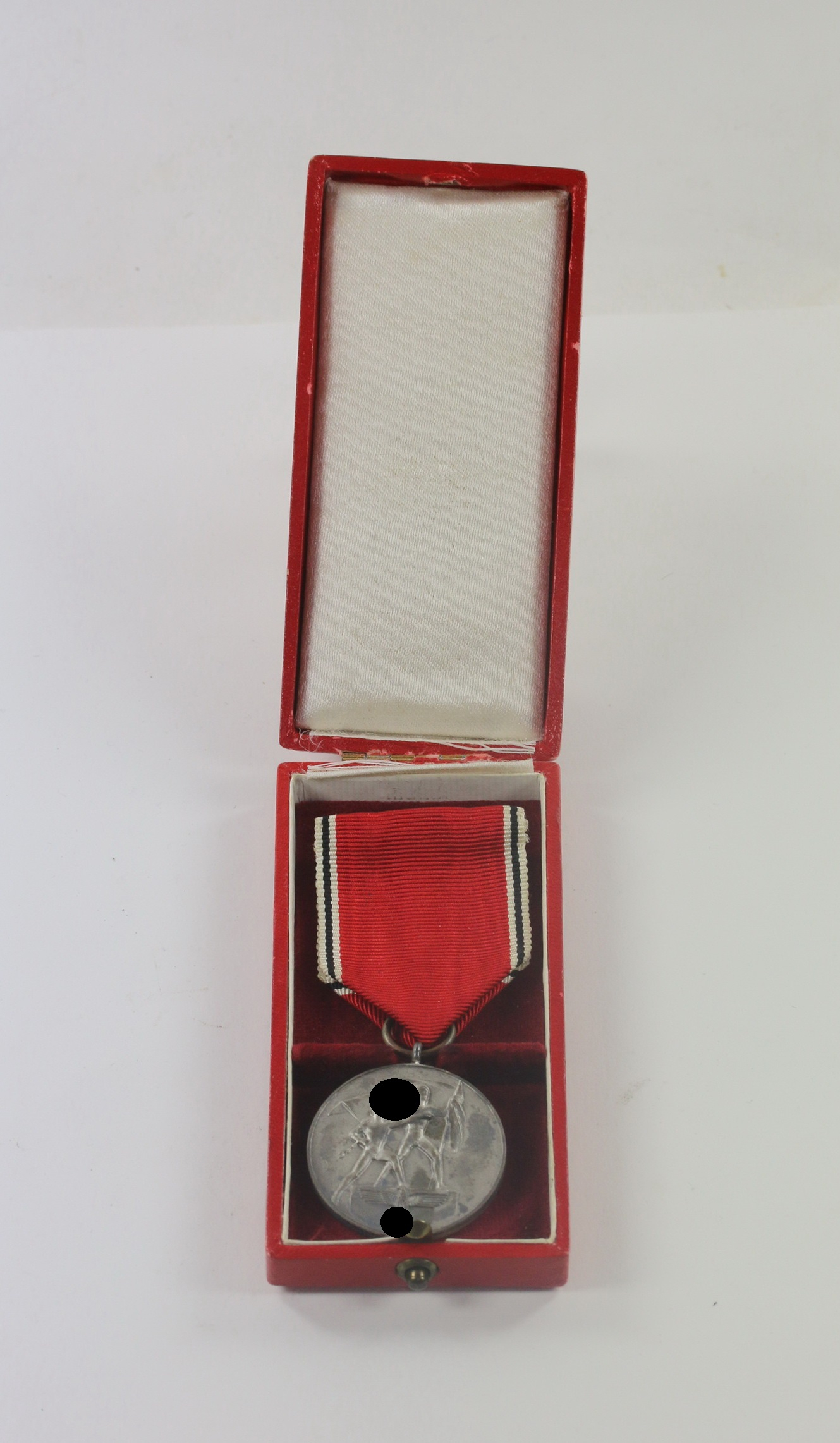  Anschlußmedaille Österreich (13. März 1938), im Etui, Hauptmünzamt Wien III. – Bild 1