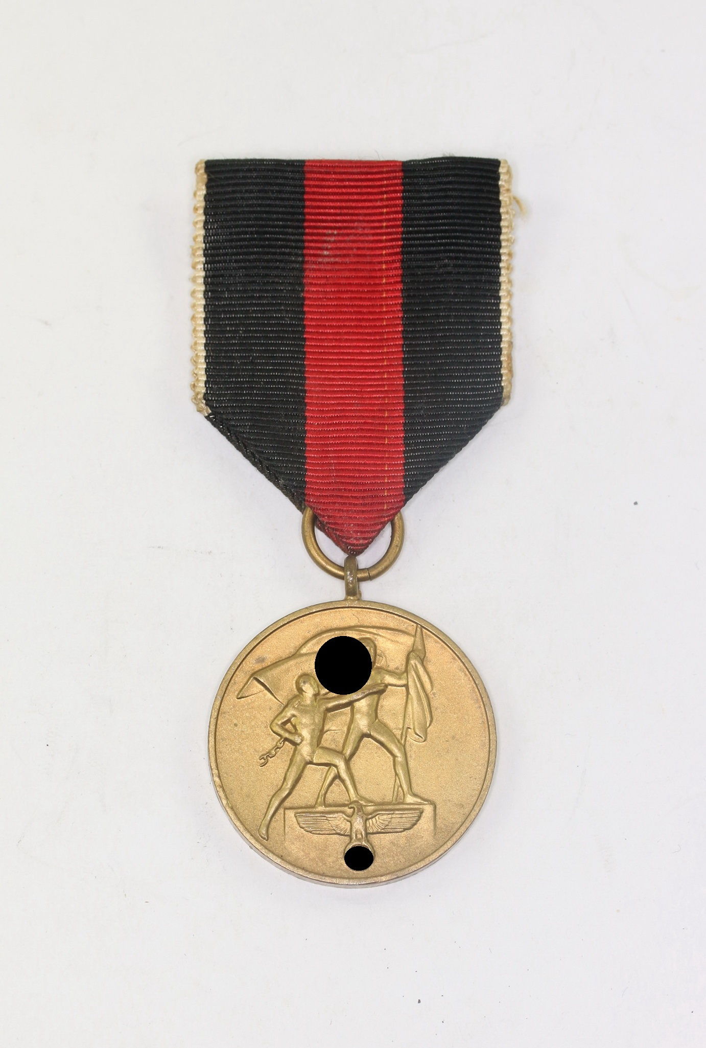  Anschlußmedaille Sudetenland (1. Oktober 1938), Ein Volk ein Reich ein Führer – Bild 1