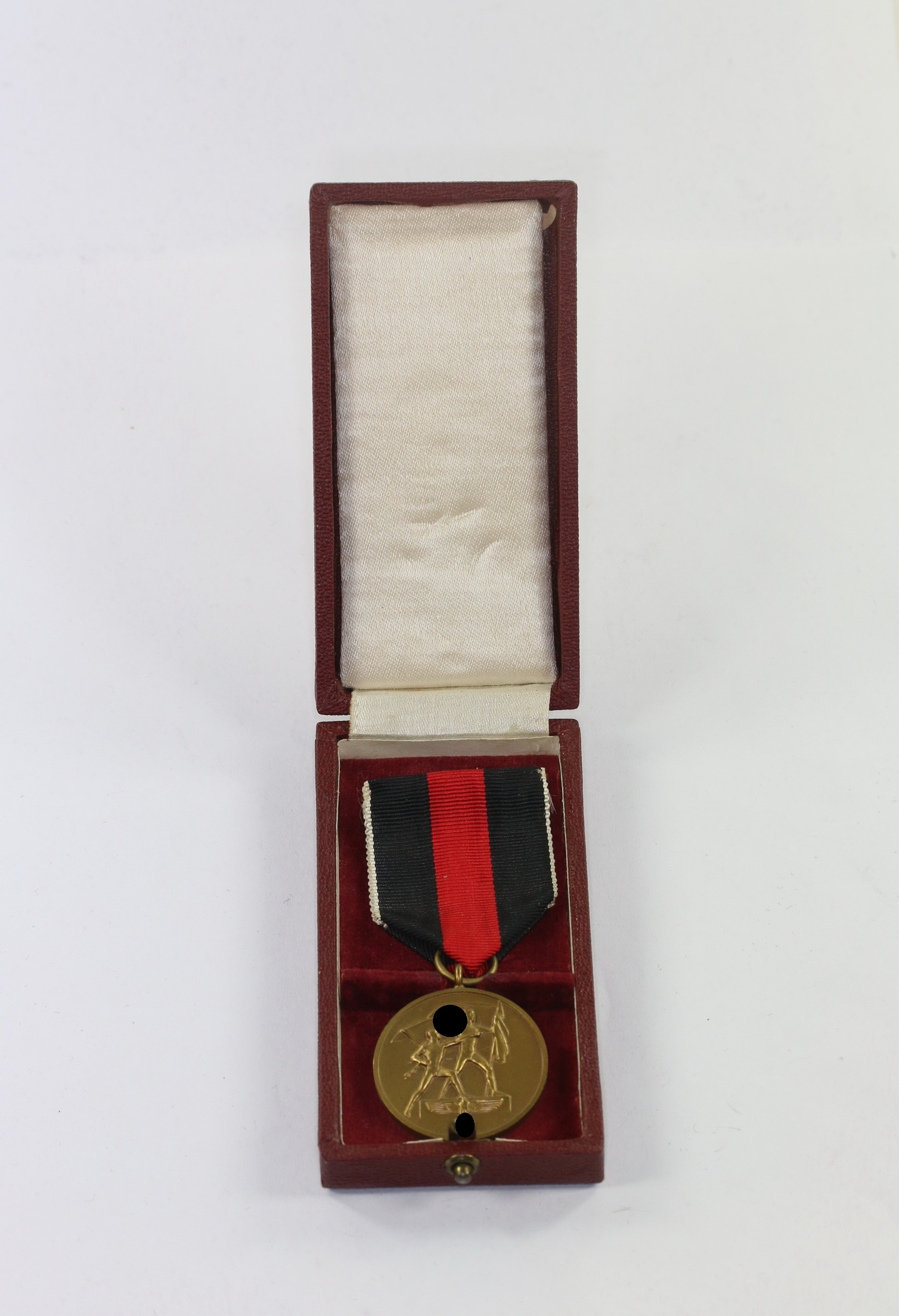 _anschlu_medaille_sudetenland_1 Anschlußmedaille Sudetenland (1. Oktober 1938), im Etui – Bild 1
