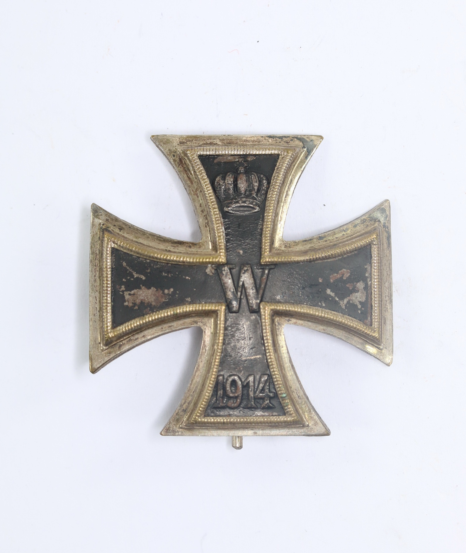  Eisernes Kreuz 1. Klasse 1914, an Nadel, Typ Victoria – Bild 1