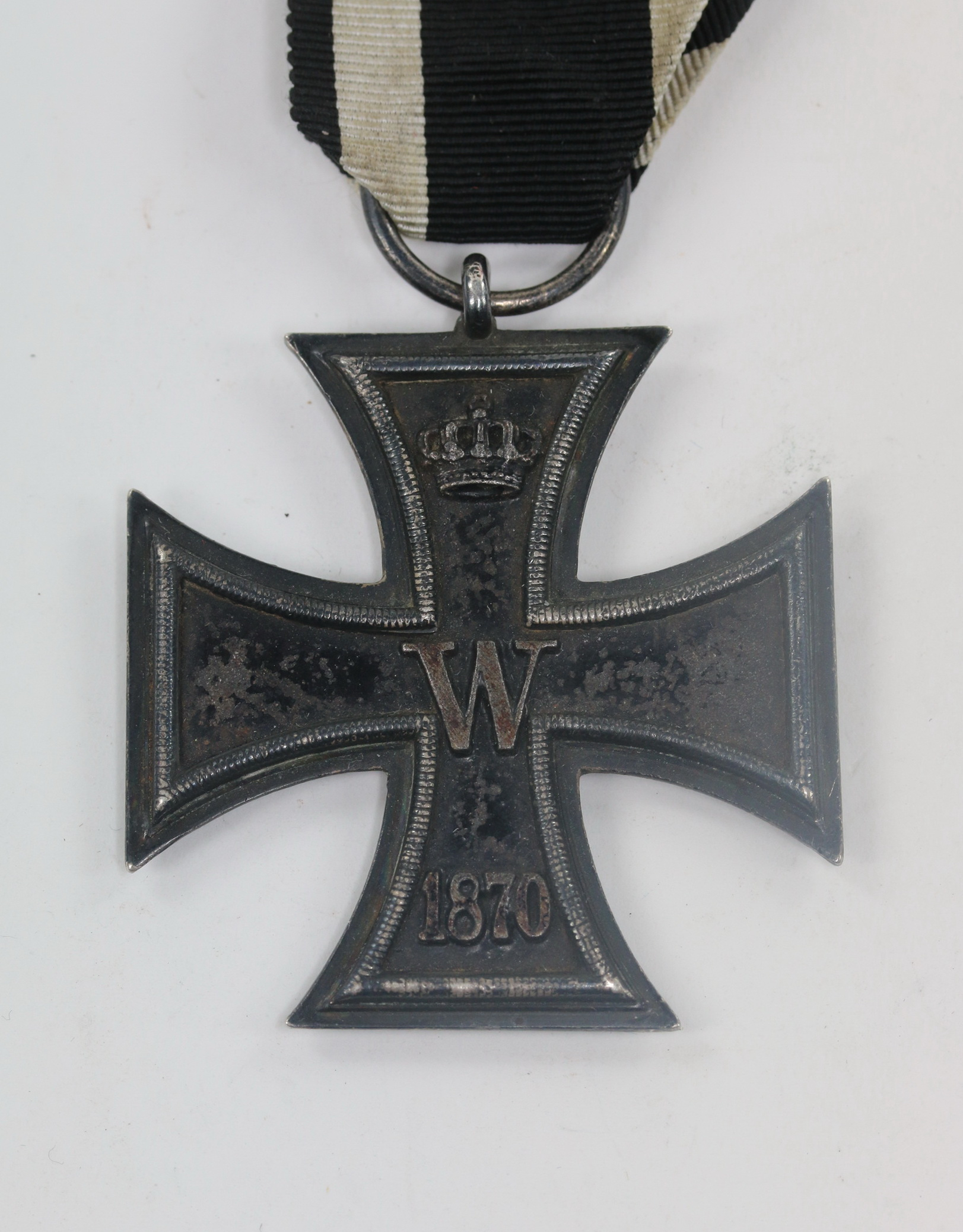  Eisernes Kreuz 2. Klasse 1870, Wagner & Sohn,Berlin, Kerntyp A, Verleihungsstück (!) – Bild 1