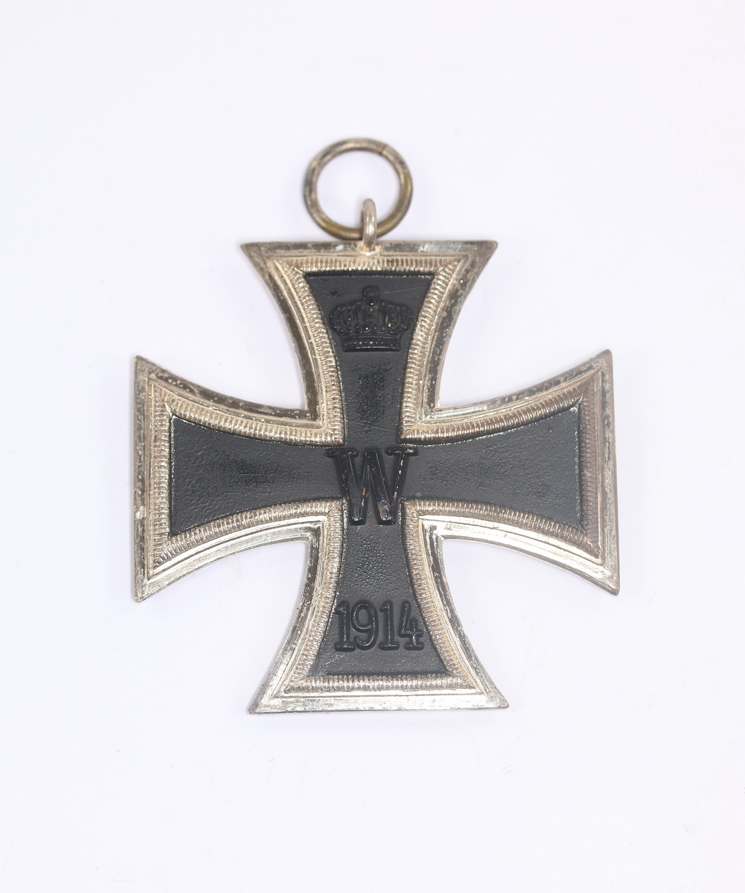  Eisernes Kreuz 2. Klasse 1914, Otto Schickle, einteilig, nicht magnetisch – Bild 1