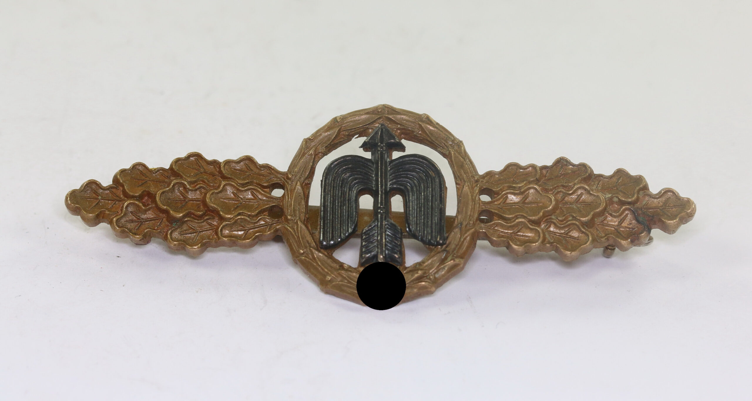  Frontflugspange für Jäger in Bronze, Buntmetall – Bild 1