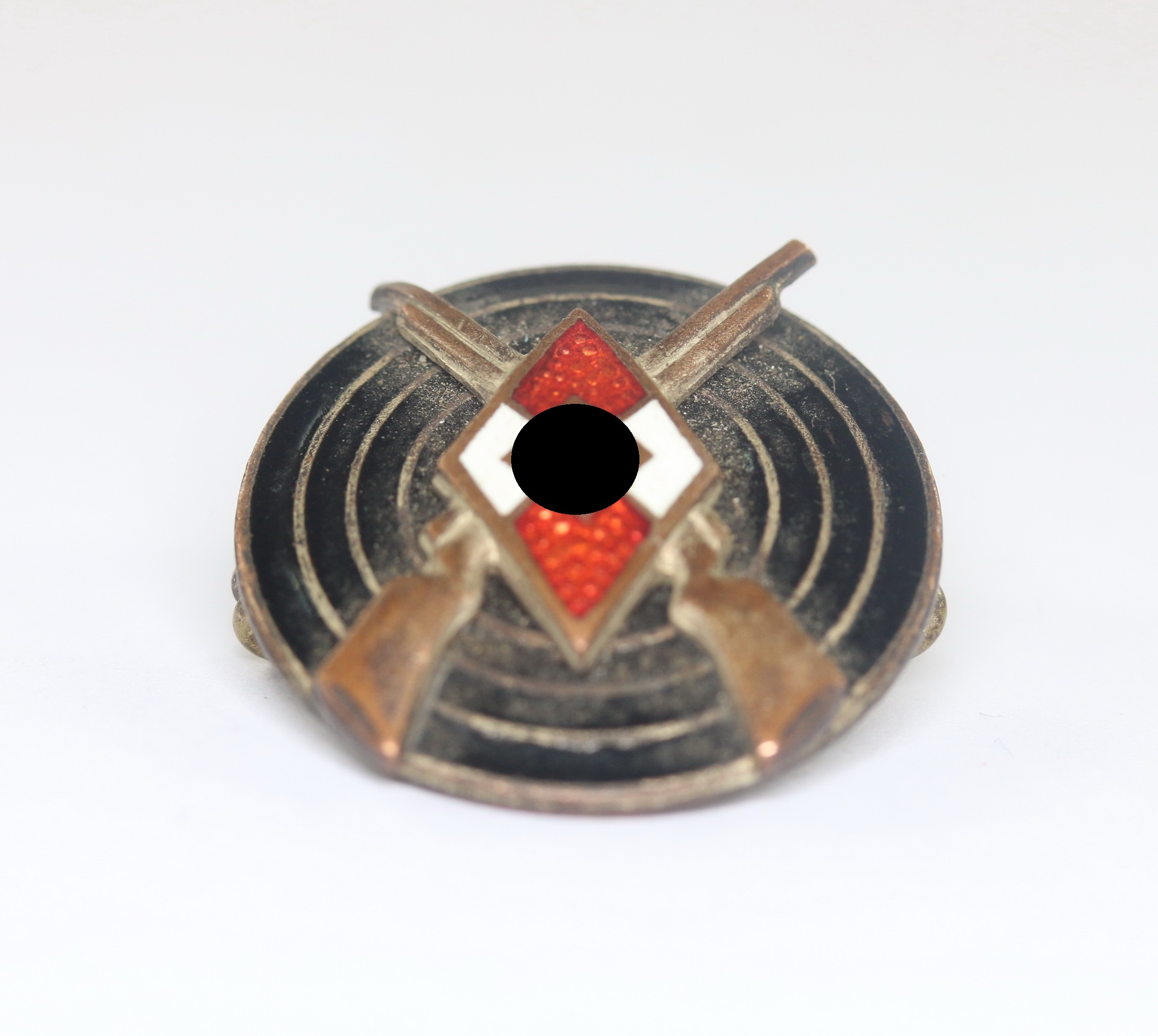  Hitlerjugend (HJ), Schießauszeichnung, Hst. RZM M1/25 (Rudolf Reiling, Pforzheim) – Bild 1