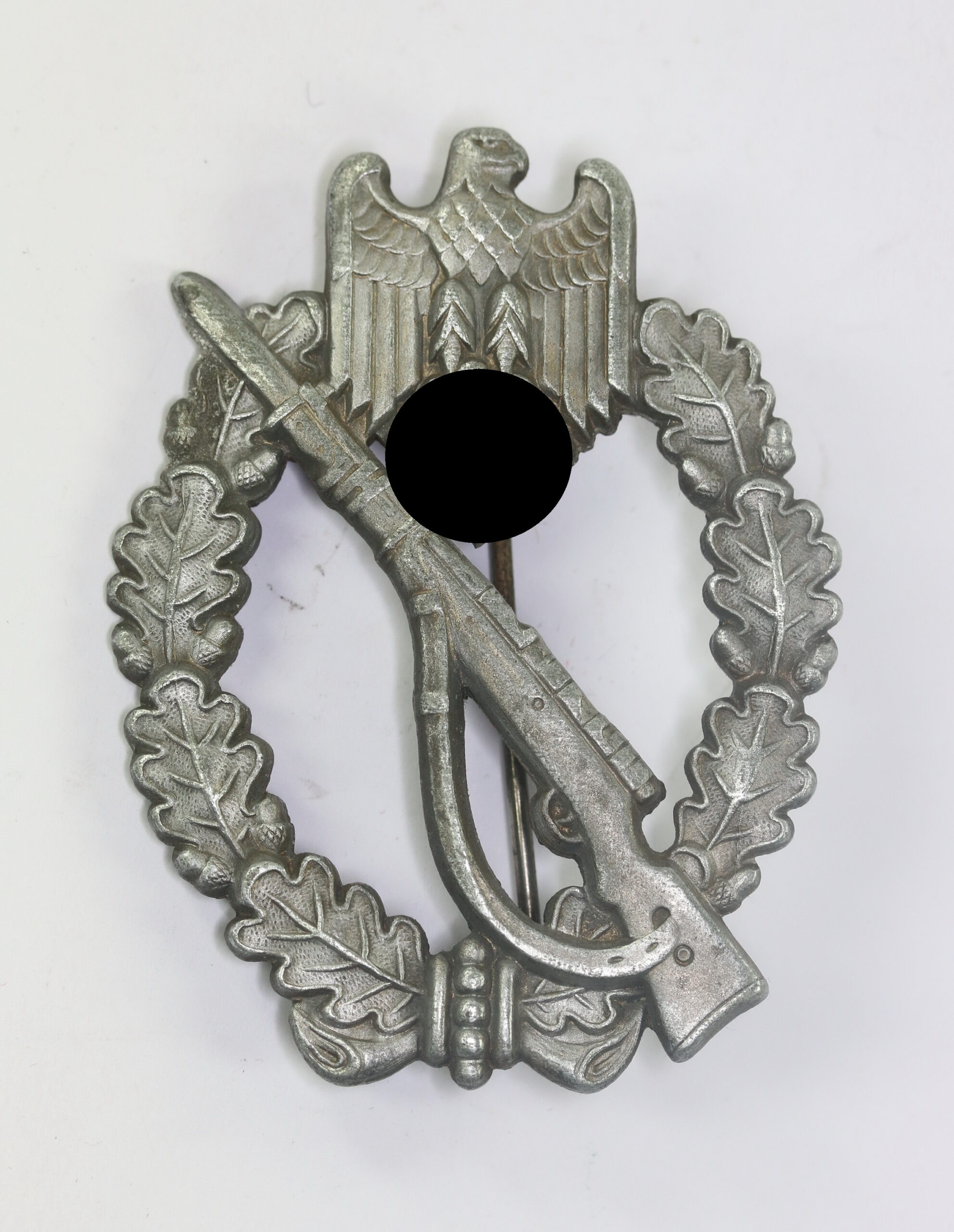 _infanteriesturmabzeichen_in_silber_funcke_br_ninghaus_l_denscheid_f_bl_1__1 Infanterie-Sturmabzeichen in Silber, Funcke & Brüninghaus, Lüdenscheid (F&BL) – Bild 1
