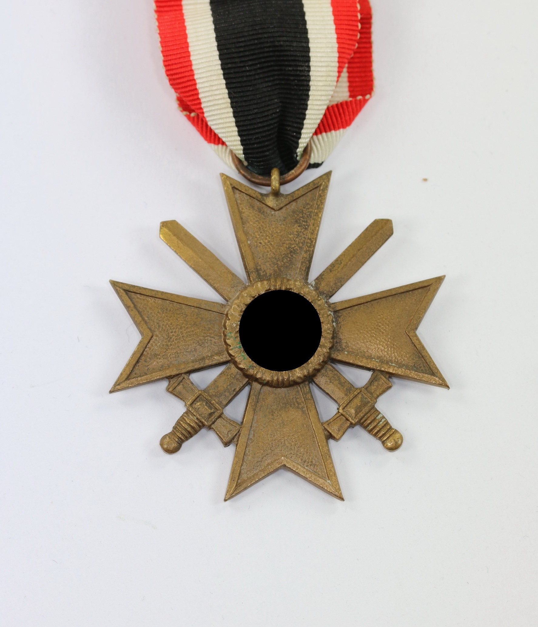 _kriegsverdienstkreuz_2 Kriegsverdienstkreuz 2. Klasse mit Schwertern, Buntmetall – Bild 1