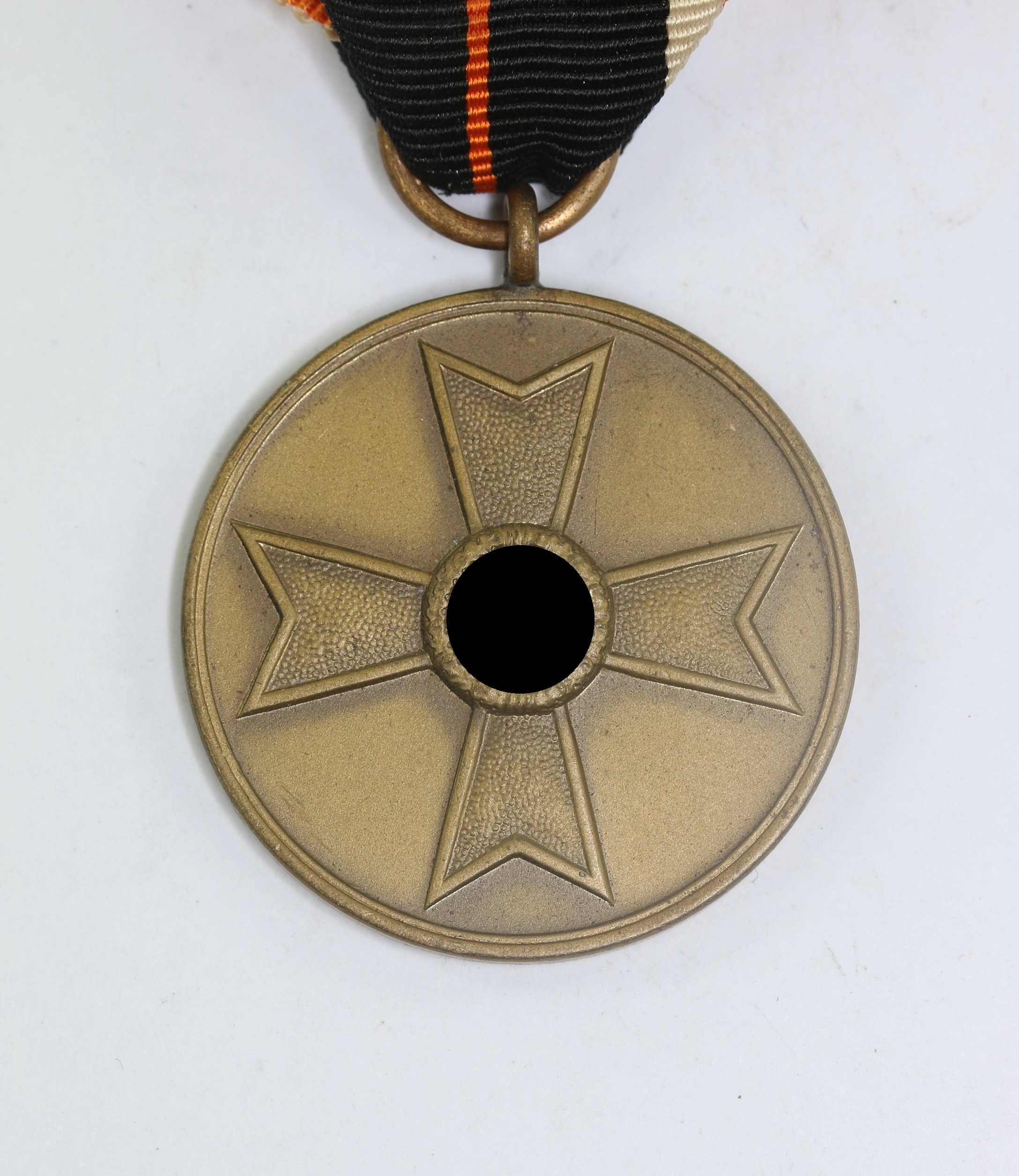  Kriegsverdienstmedaille, "Für Kriegsverdienst 1939", oranges Band – Bild 1
