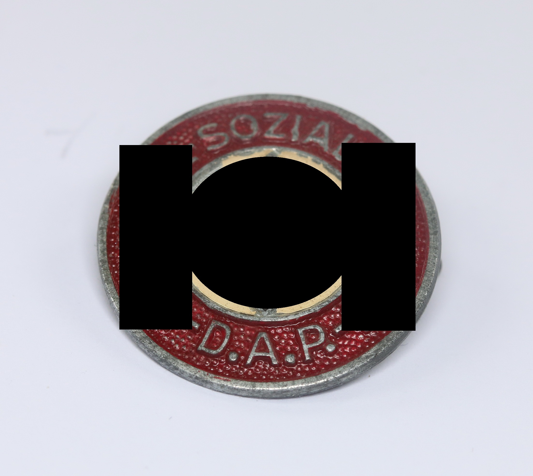  NSDAP Parteiabzeichen, Hst. RZM M1/17 (Assmann & Sohn, Lüdenscheid) – Bild 1