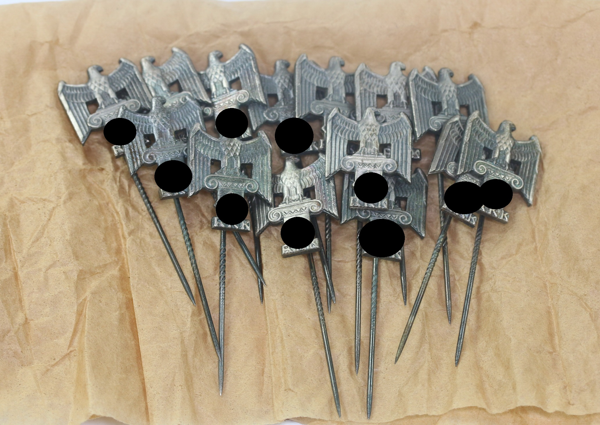  Reichskultur Kammer (RKK), Mitgliedsnadel. Hst. Deschler München, Hotfund (!) – Bild 1