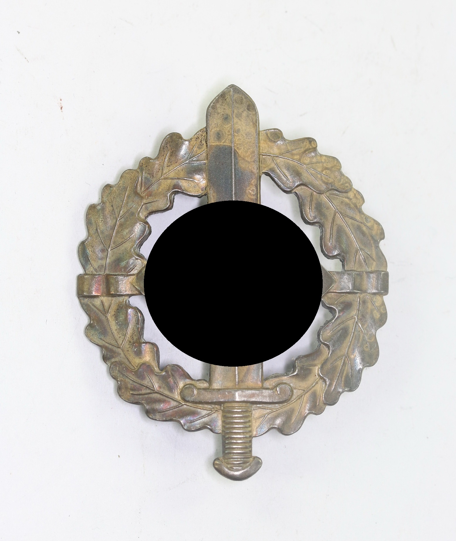 _sa_wehrsportabzeichen_in_bronze_hst SA Wehrsportabzeichen in Bronze, Hst. Berg & Nolte, Eigentum d. S.A. Sportabzeichen Hauptstelle – Bild 1