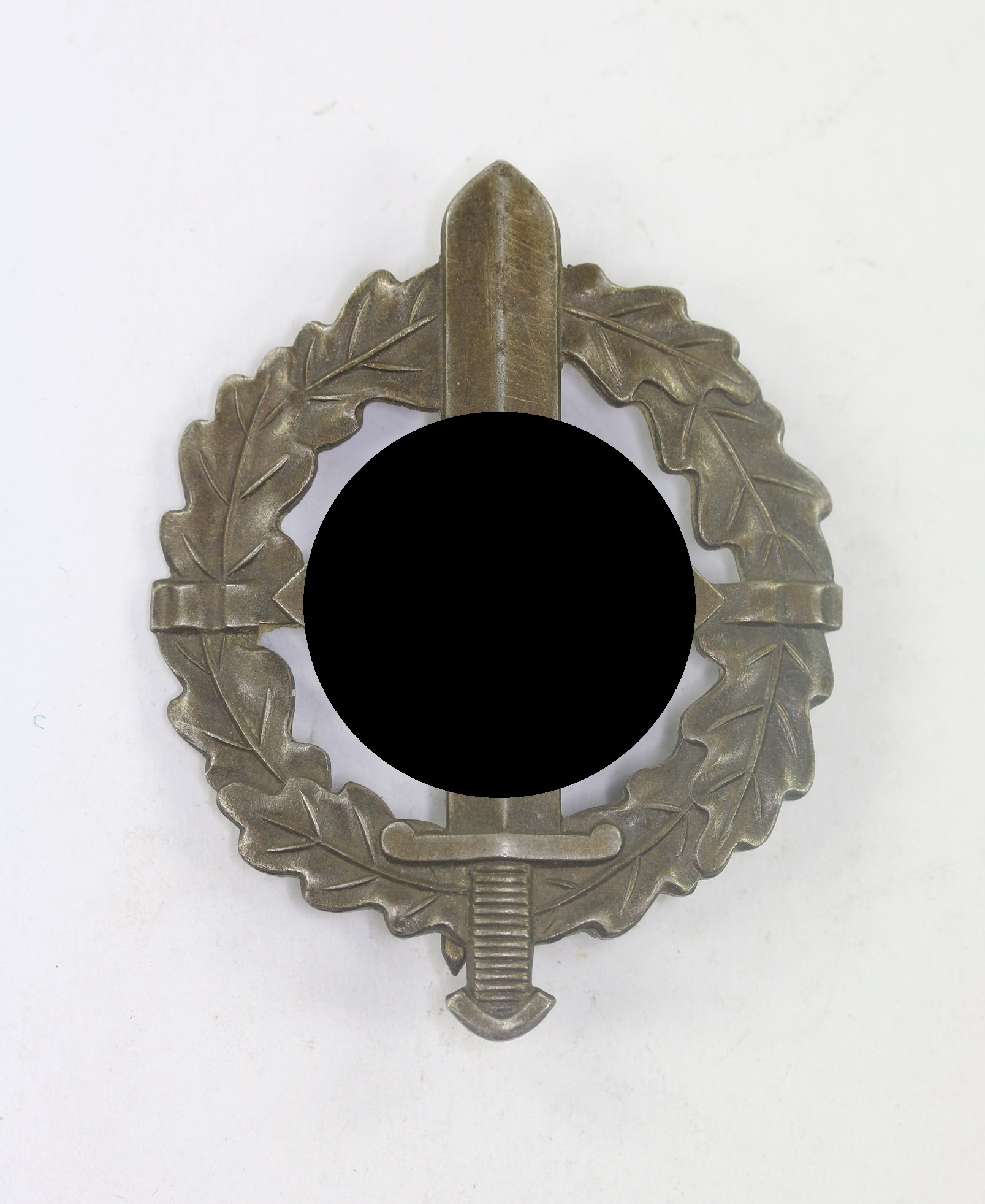  SA Wehrsportabzeichen in Bronze, Hst. E. Schneider Lüdenscheid, Eigentum d. S.A. Sportabzeichen Hauptstelle – Bild 1