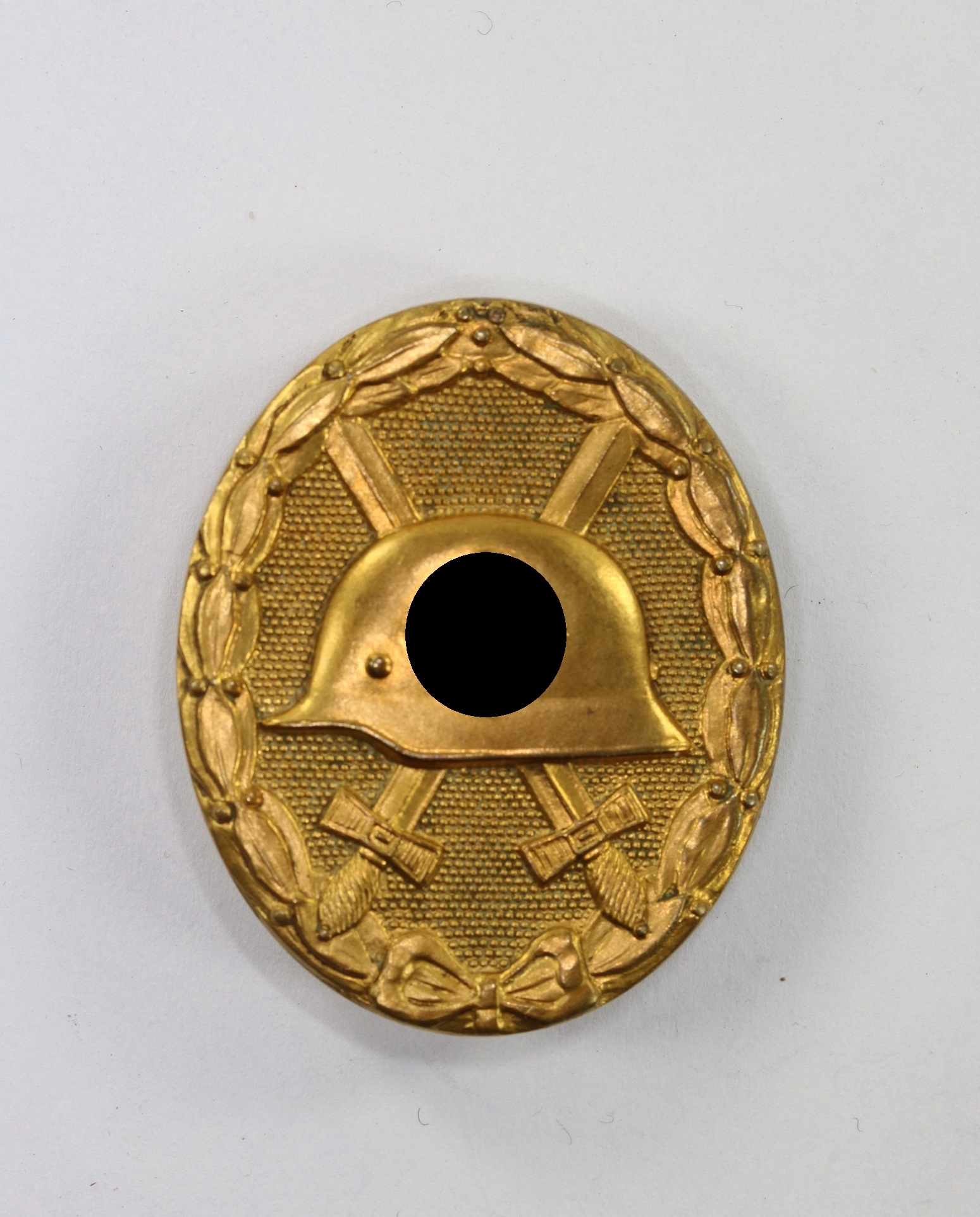 _verwundetenabzeichen_in_gold_hst Verwundetenabzeichen in Gold, Hst. 30, Breite Nadel (!) – Bild 1