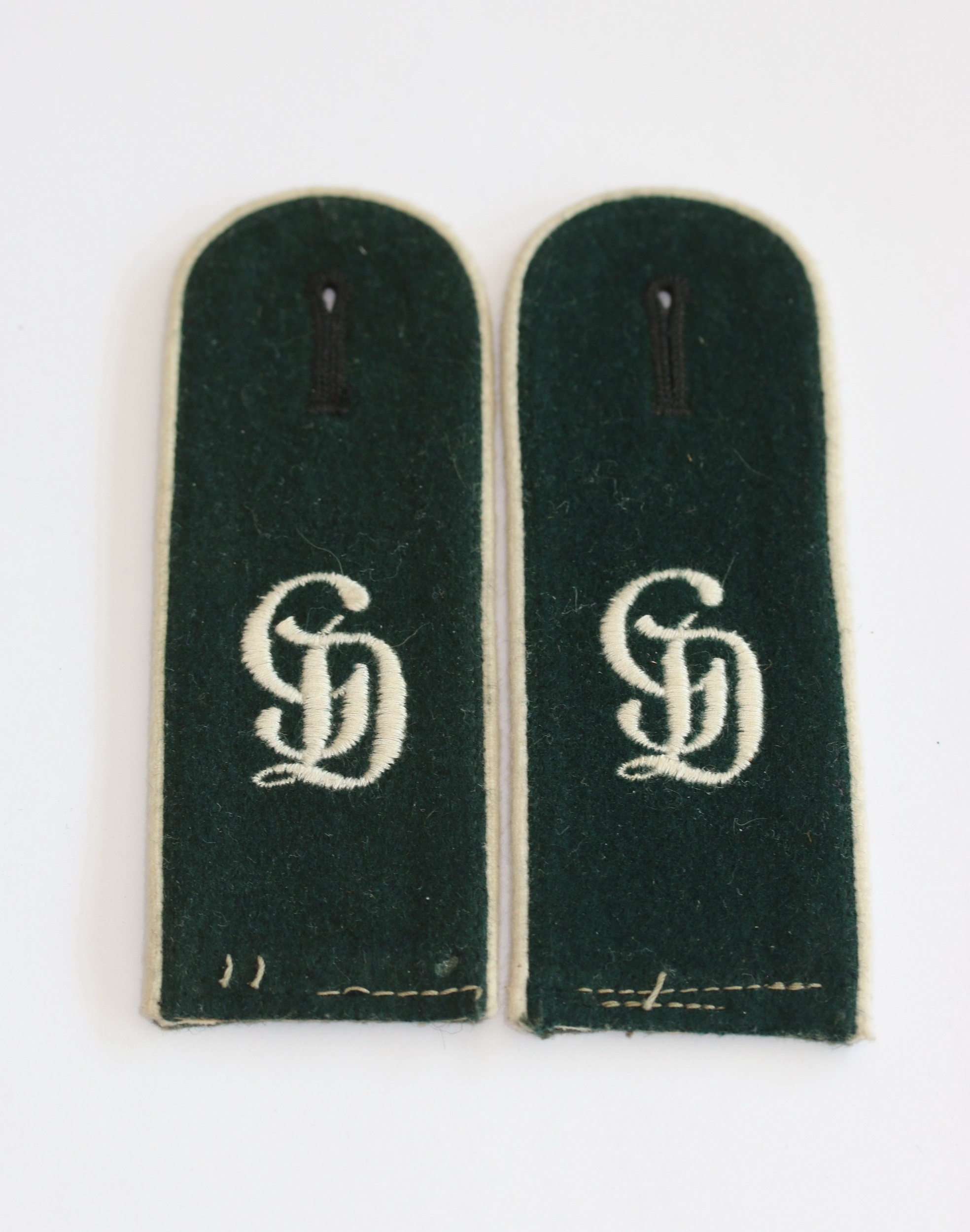  Wehrmacht Heer, Großdeutschland Paar Schulterklappen Infanterie Regiment – Bild 1