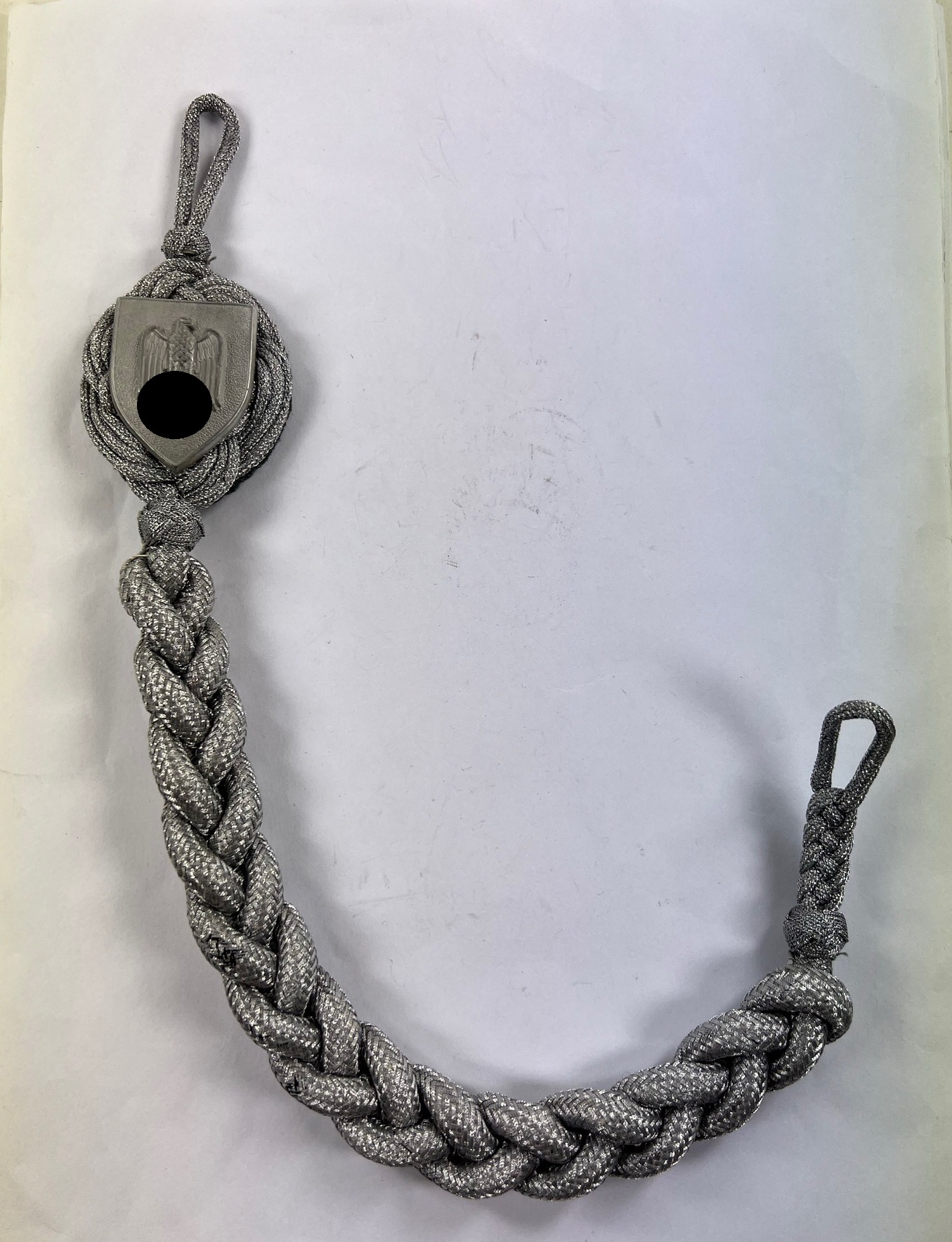  Wehrmacht Heer, Schützenschnur für Gewehrschützen 1. Stufe, alte Form – Bild 1