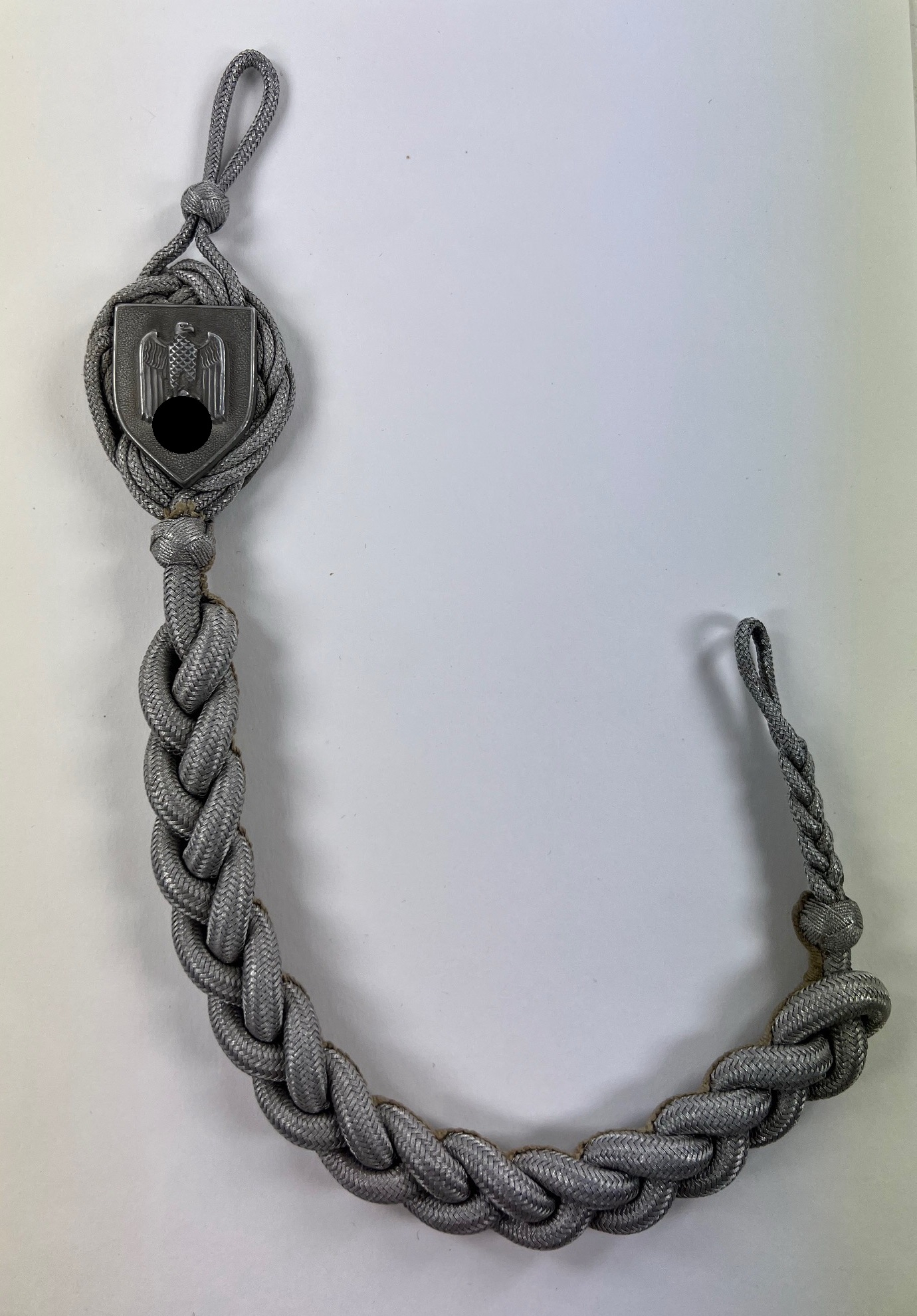  Wehrmacht Heer, Schützenschnur für Gewehrschützen 1. Stufe, alte Form – Bild 1