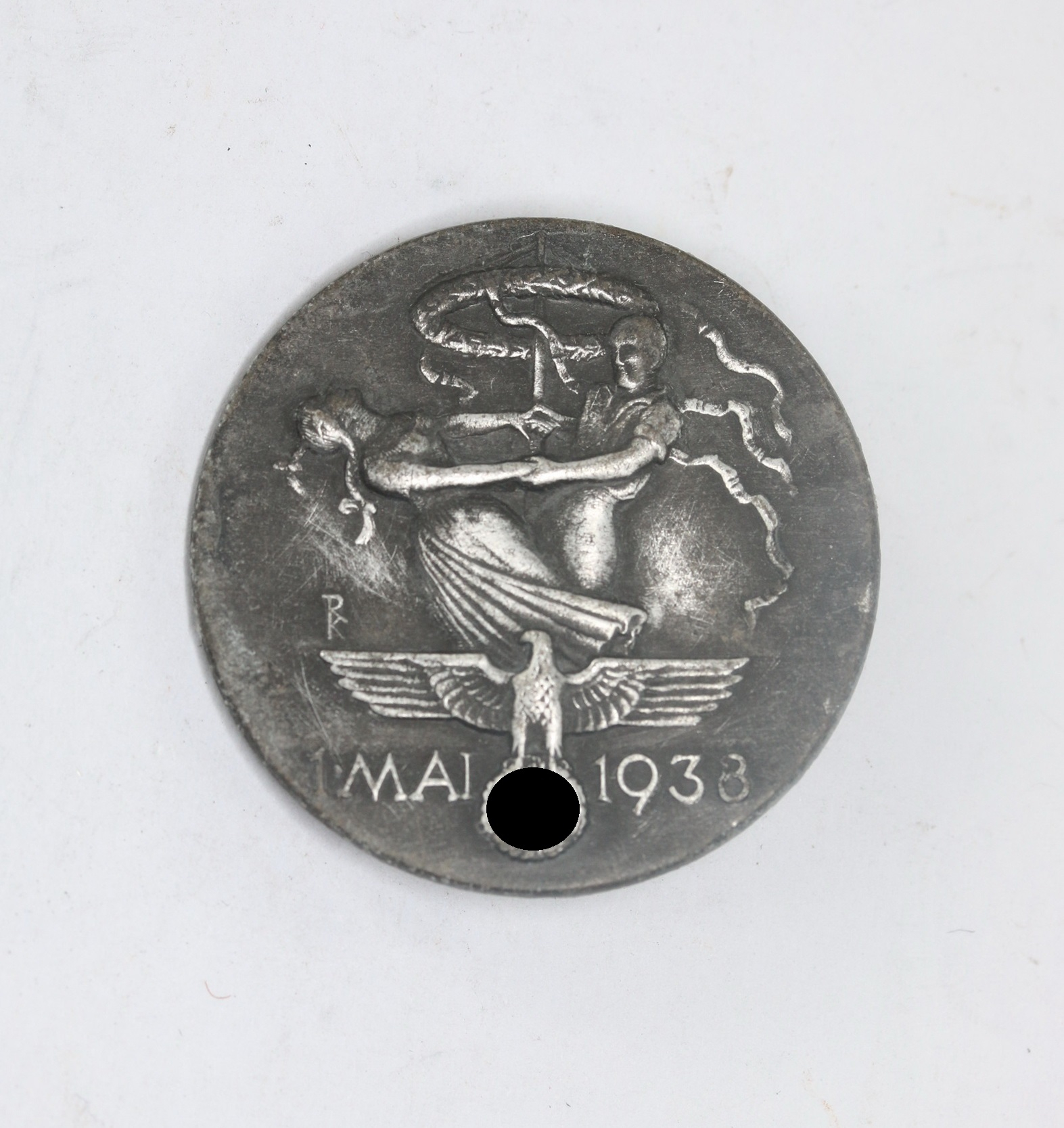 Abzeichen, 1. Mai 1938, Hst. C. Th. Dicke Lüdenscheid – Bild 1