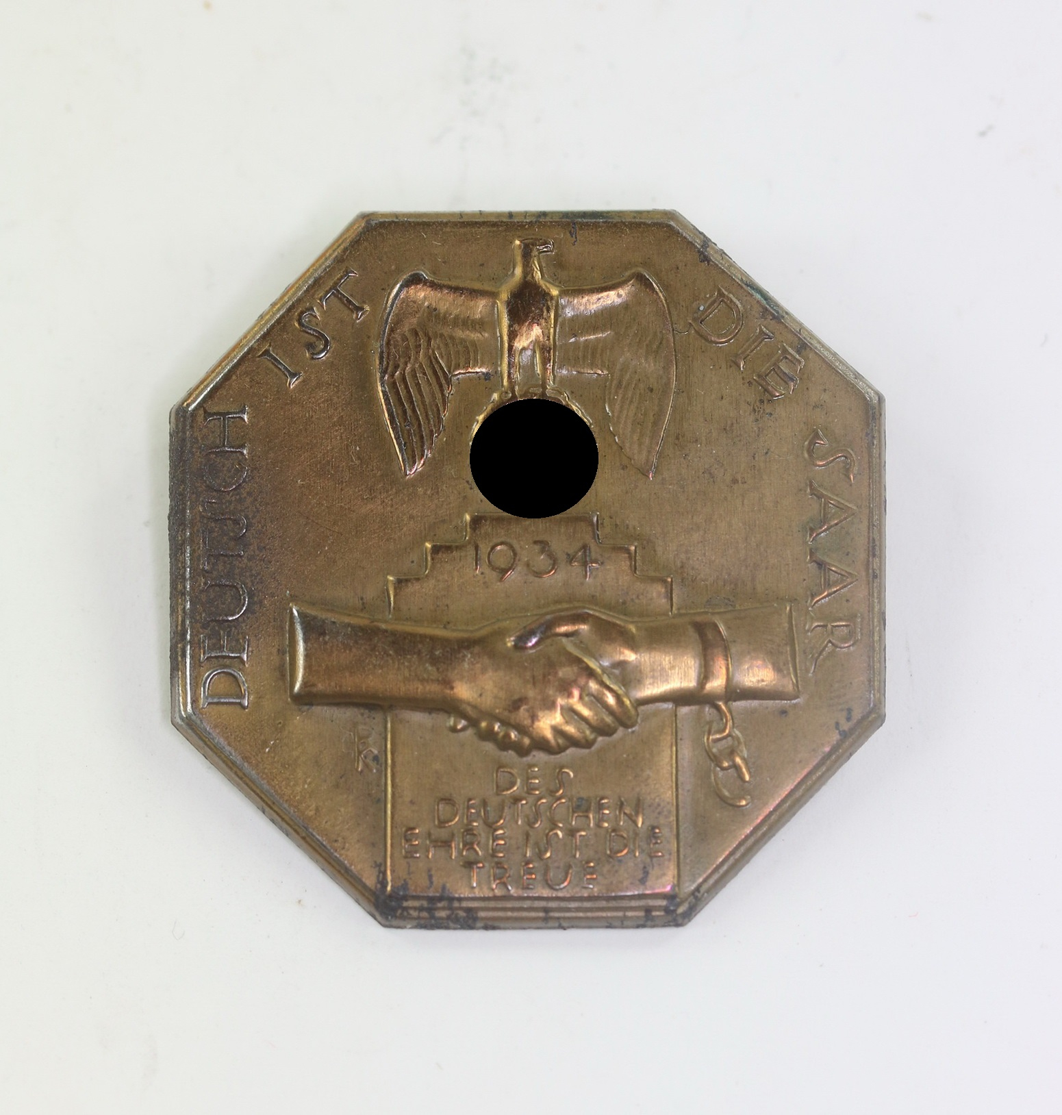 abzeichen_deutsch_ist_die_saar__des_deutschen_ehre_ist_die_treue_1__3 Abzeichen, Deutsch ist die Saar - Des Deutschen Ehre ist die Treue – Bild 1