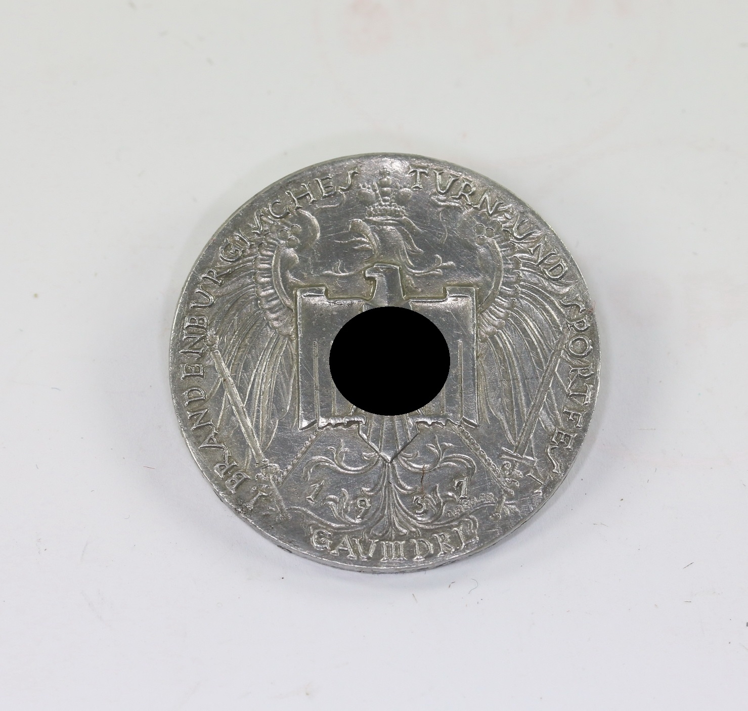 Abzeichen, I. Brandenburgisches Turn- und Sportfest Gau Drei 1937 – Bild 1