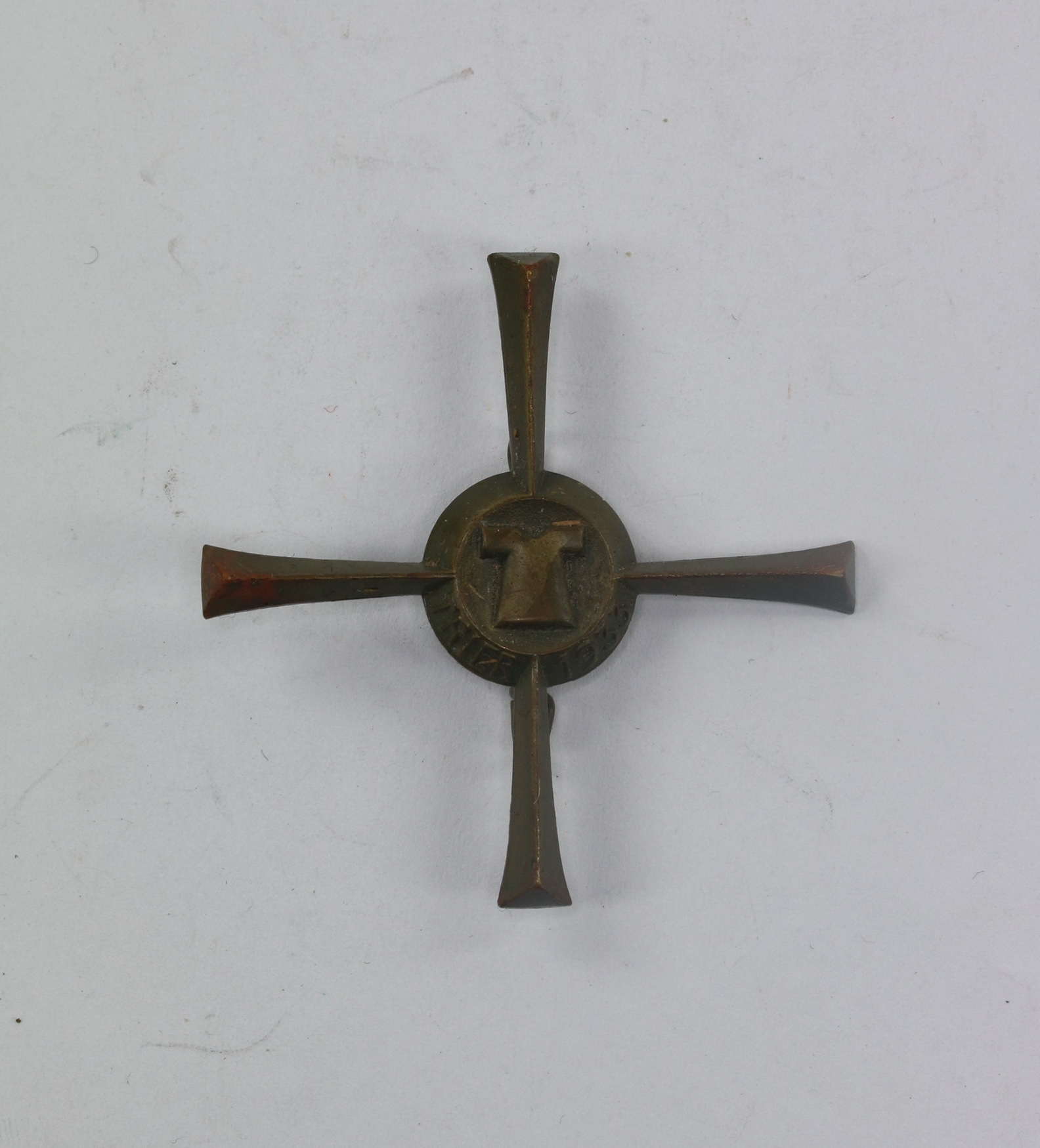  Abzeichen, Kirchentag Trier 1933 (Kreuz) Ges. Gesch. – Bild 1