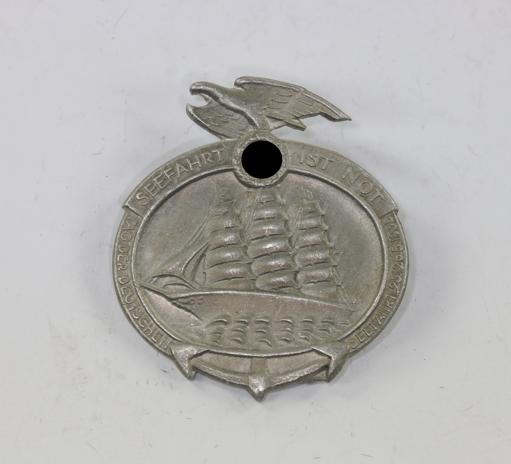 abzeichen_seefahrt_tut_not_1__1 Abzeichen, "Seefahrt ist Not Tag der Deutschen Seefahrt 25. 26.5. 1935" – Bild 1
