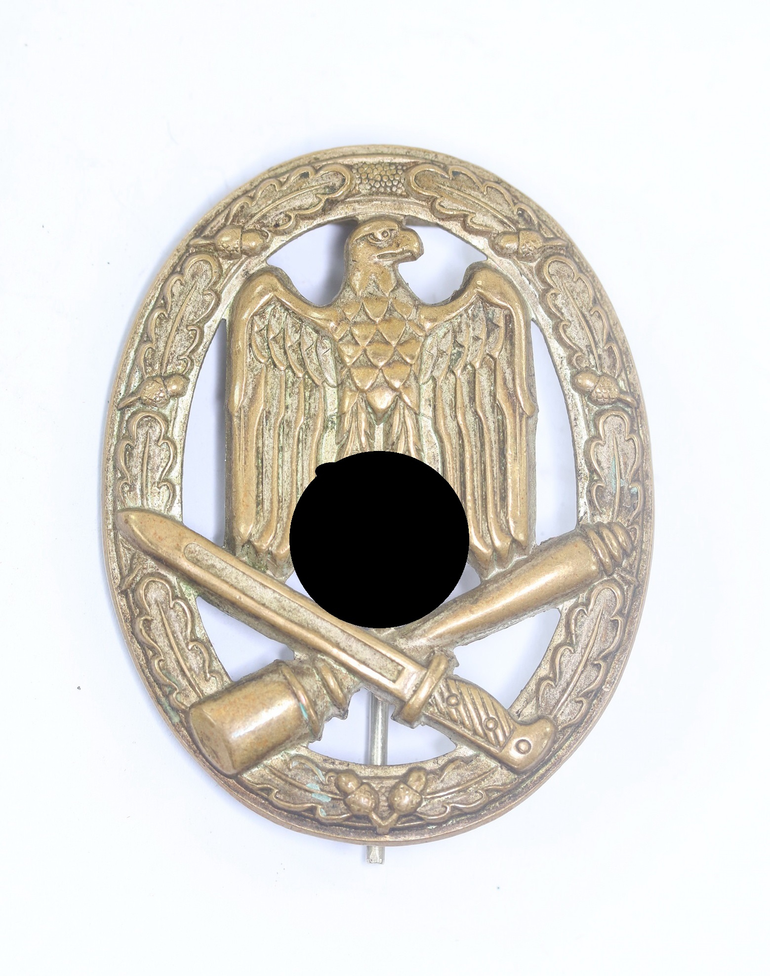 allgemeines_sturmabzeichen_typ_1 Allgemeines Sturmabzeichen, Typ 1.18.1 (Buntmetall) – Bild 1