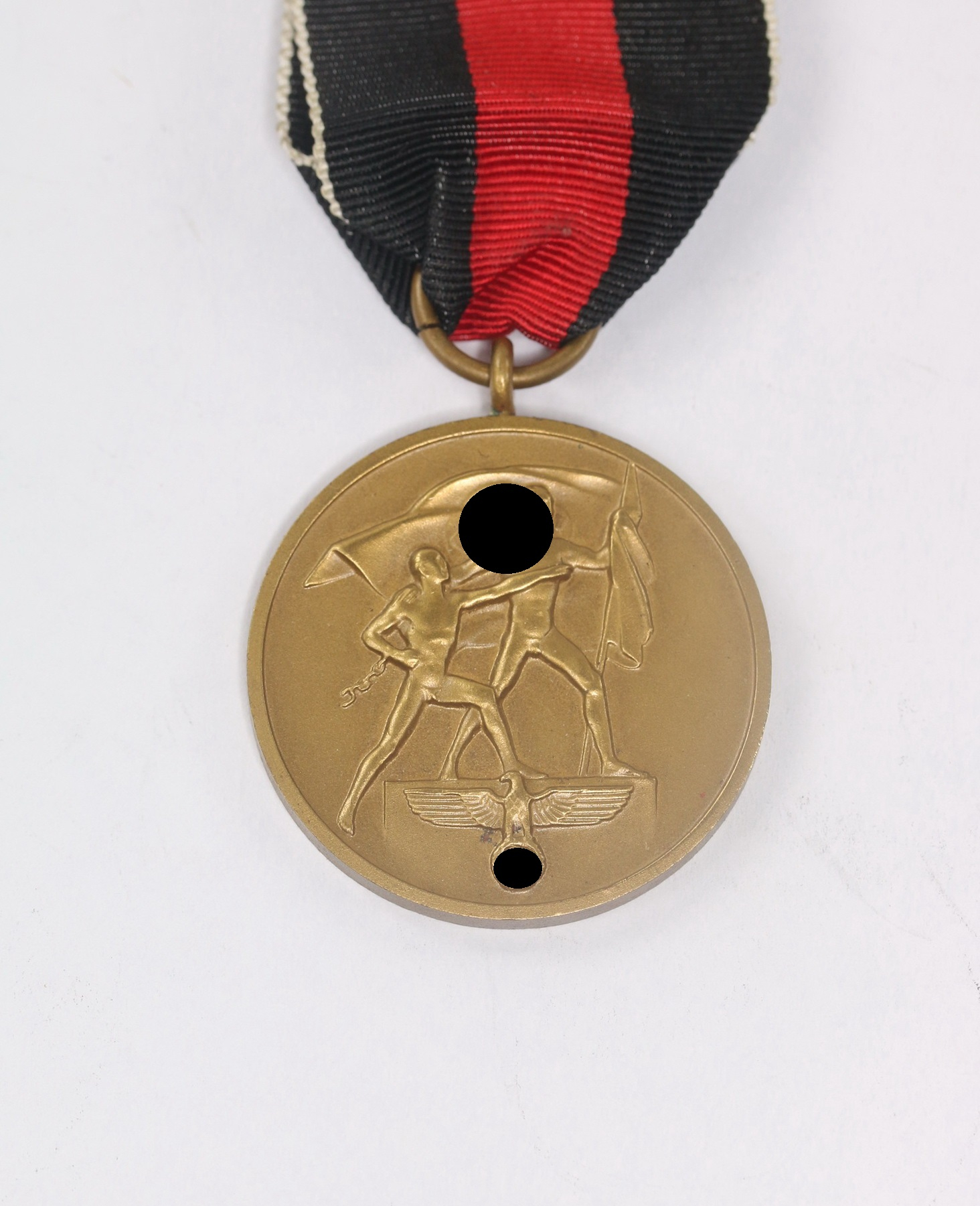 Anschlußmedaille Sudetenland (1. Oktober 1938), - Ein Volk ein Reich ein Führer – Bild 1