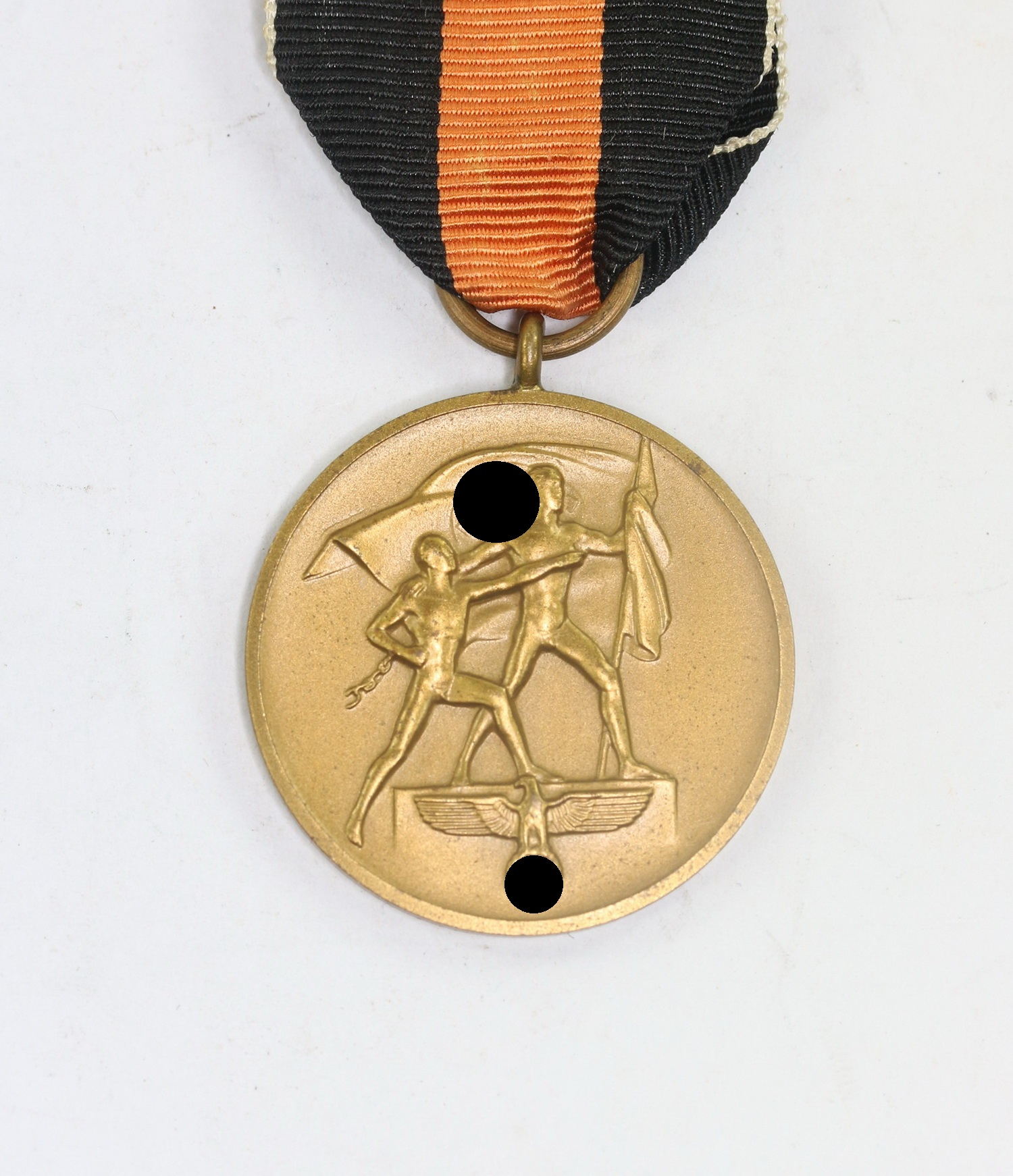 Anschlußmedaille Sudetenland (1. Oktober 1938), Ein Volk ein Reich ein Führer – Bild 1