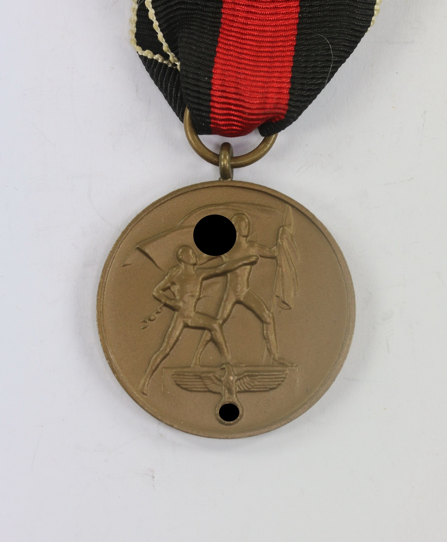  Anschlußmedaille Sudetenland (1. Oktober 1938), Ein Volk ein Reich ein Führer – Bild 1