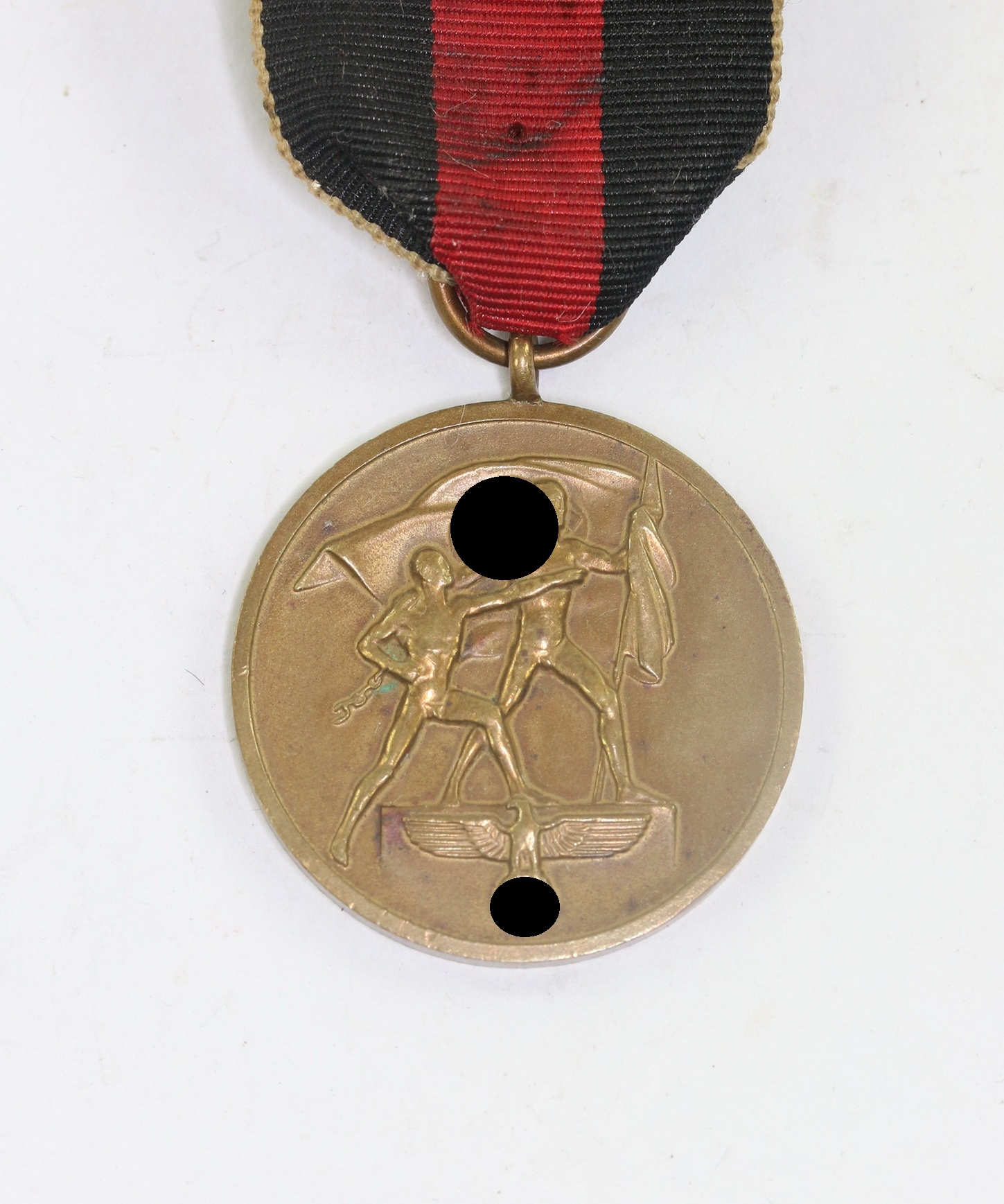 Anschlußmedaille Sudetenland (1. Oktober 1938), Ein Volk ein Reich ein Führer – Bild 1