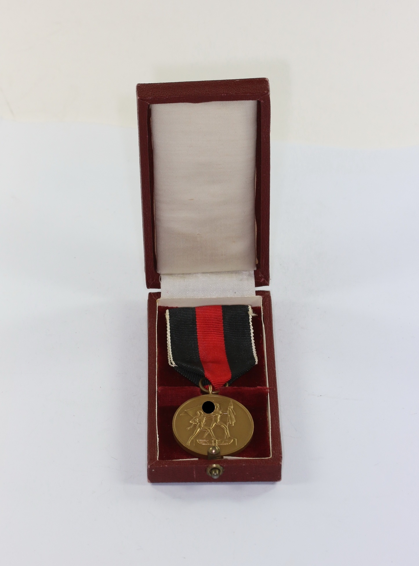 anschlu_medaille_sudetenland_1 Anschlußmedaille Sudetenland (1. Oktober 1938), im Etui – Bild 1