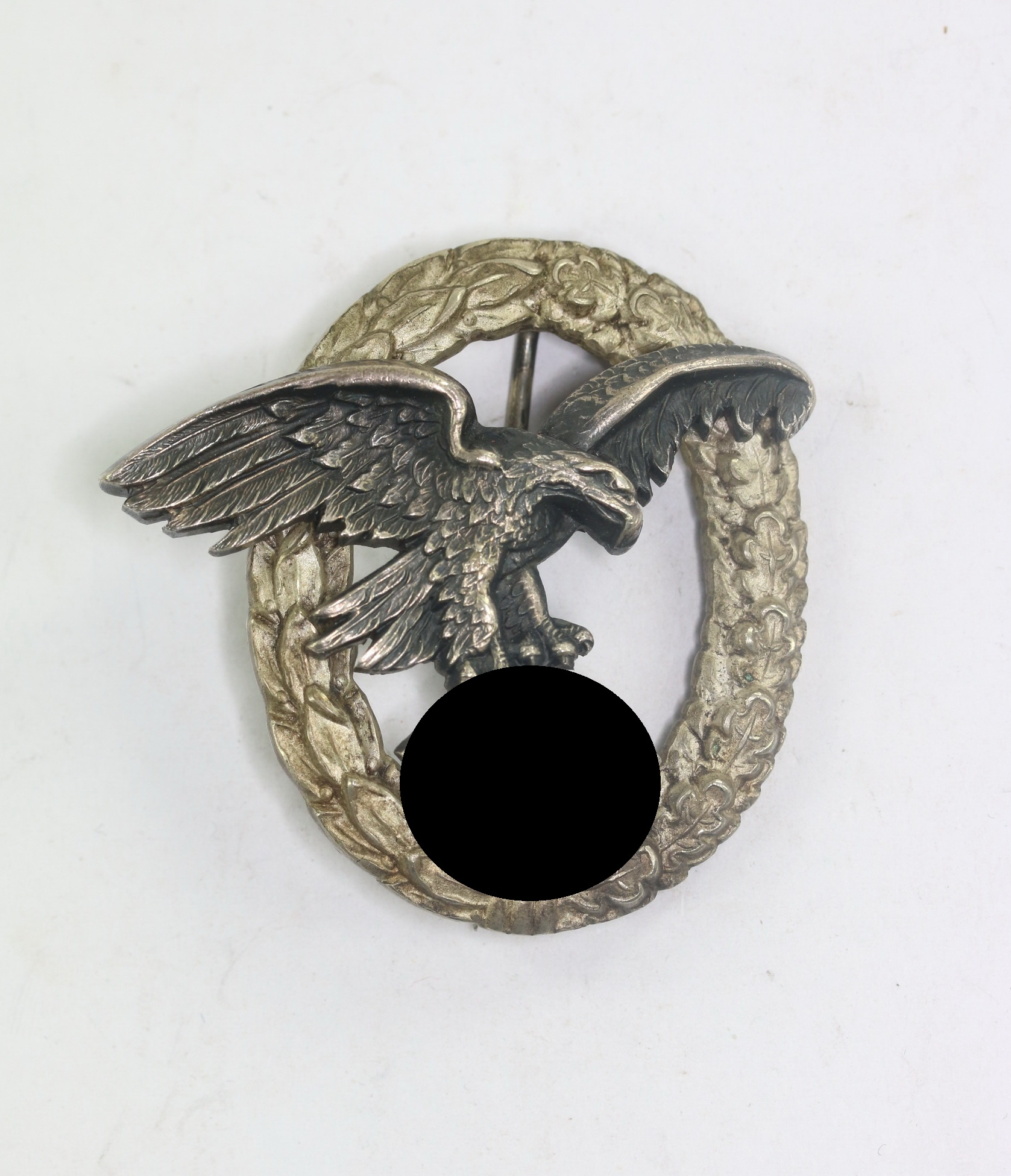 beobachterabzeichen_der_luftwaffe_hst Beobachterabzeichen der Luftwaffe, Hst. C.E. Juncker Berlin SW (Buntmetall) – Bild 1