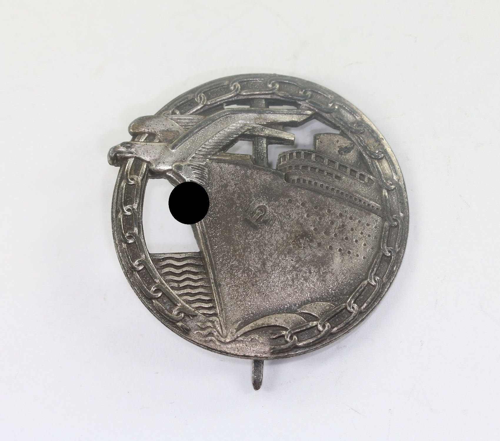 blockadebrecher_kriegsabzeichen_hst Blockadebrecher Kriegsabzeichen, Hst. Schwerin Berlin – Bild 1