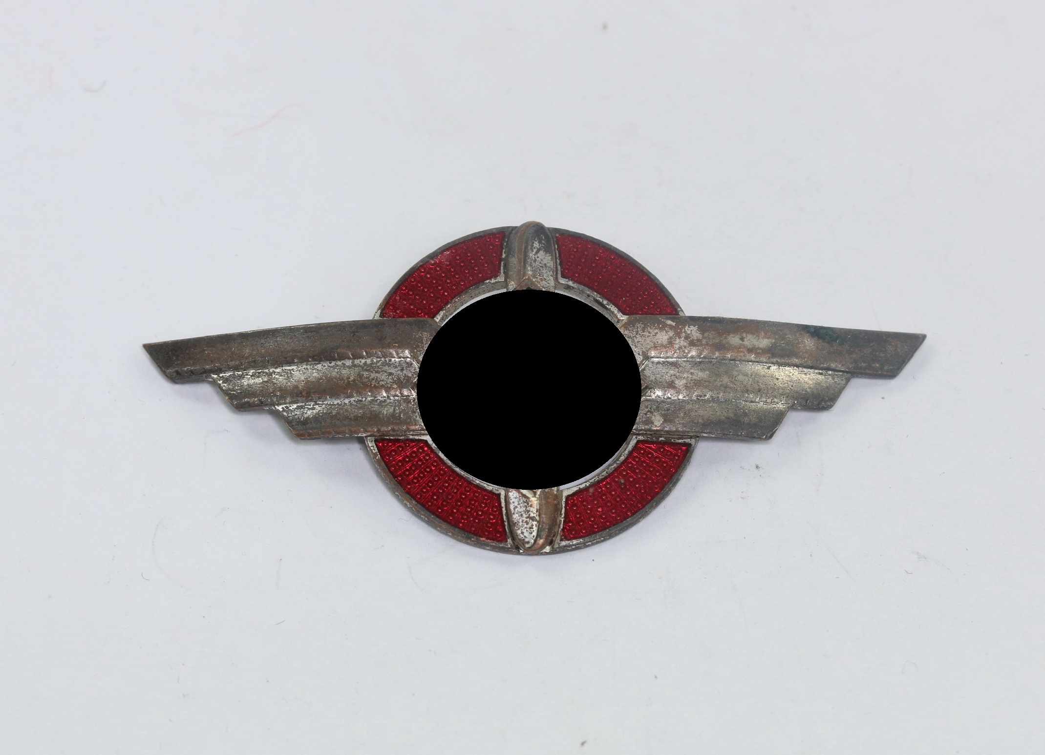 Deutscher Luftsport Verband (DLV), Abzeichen für die Schirmmütze, Hst. Wilh. Deumer Lüdenscheid – Bild 1