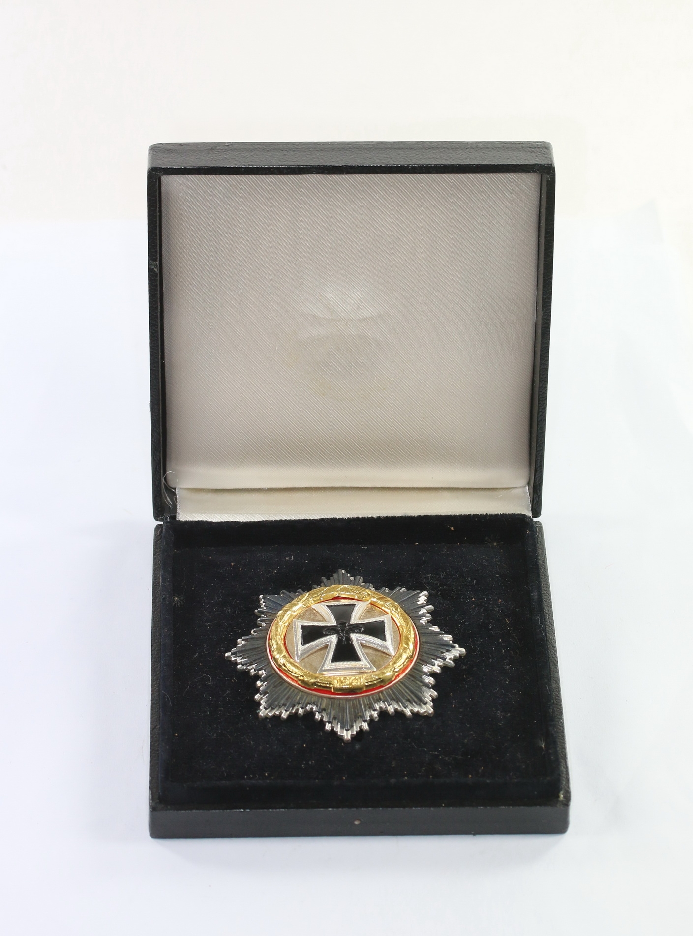 Deutsches Kreuz in Gold, Ausführung 1957, Steinhauer & Lück, im Etui – Bild 1