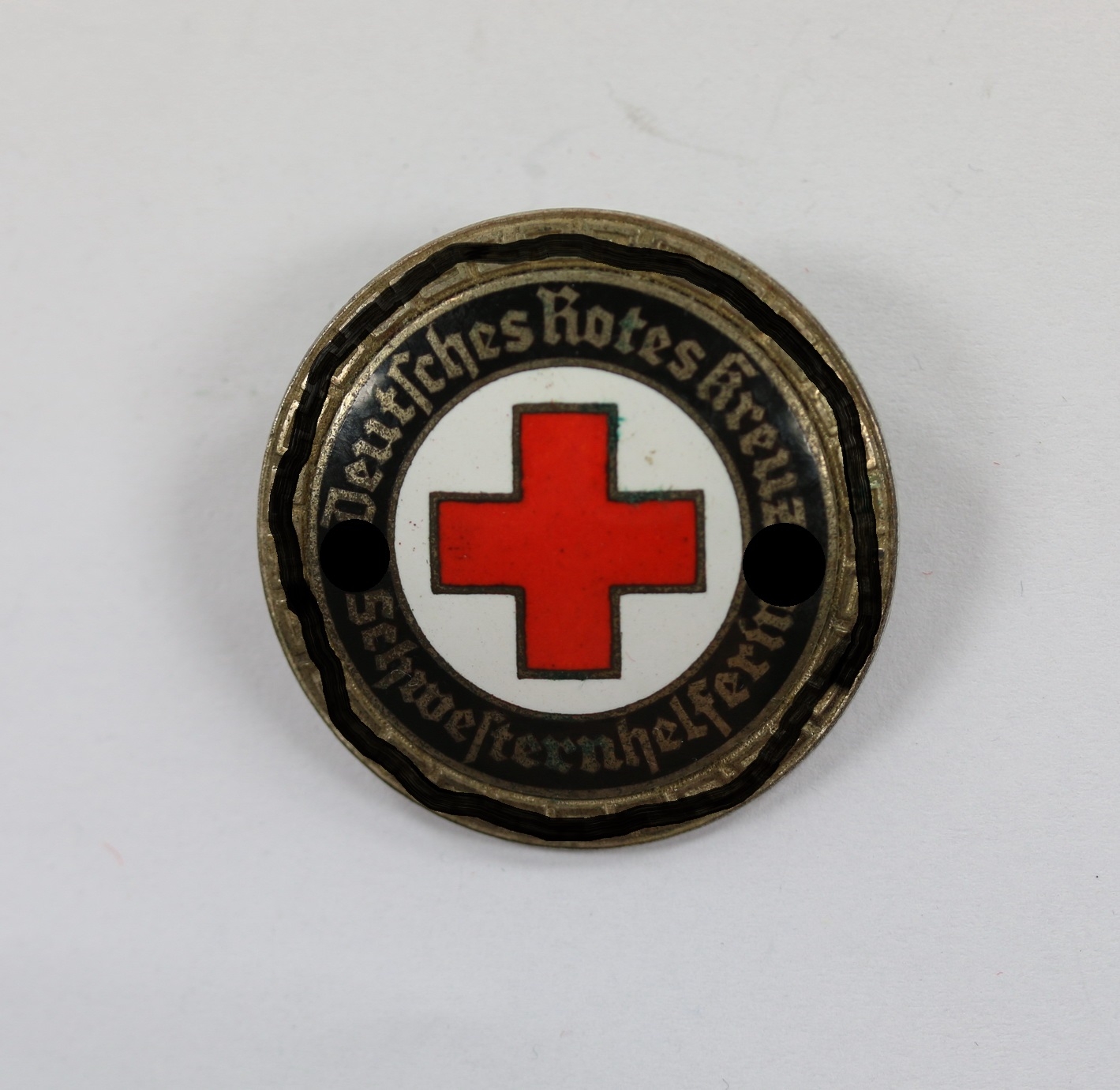 deutsches_rotes_kreuz_drk_brosche_f_r_schwesternhelferin_1__1 Deutsches Rotes Kreuz (DRK), Brosche für Schwesternhelferin – Bild 1