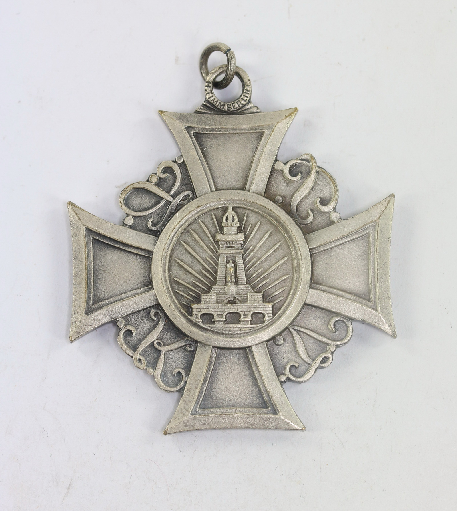  Ehrenkreuz 2.Klasse des Preußischen Landes-Kriegerverbandes, Hst. H. Timm Berlin, Für Verdienste im Kriegervereins Wesen – Bild 1