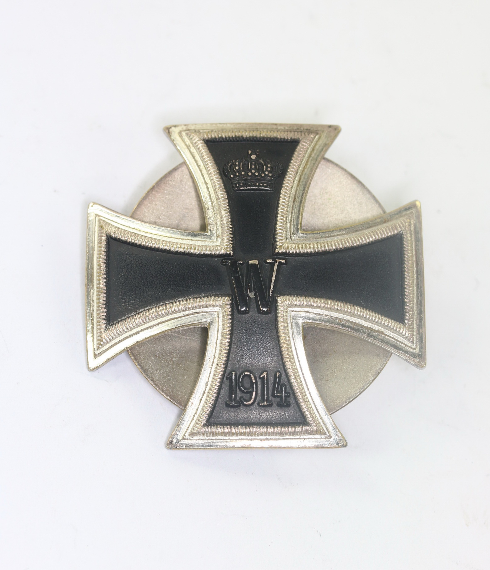 eisernes_kreuz_1 Eisernes Kreuz 1. Klasse 1914, an Schraube und Scheibe, Otto Schickle – Bild 1