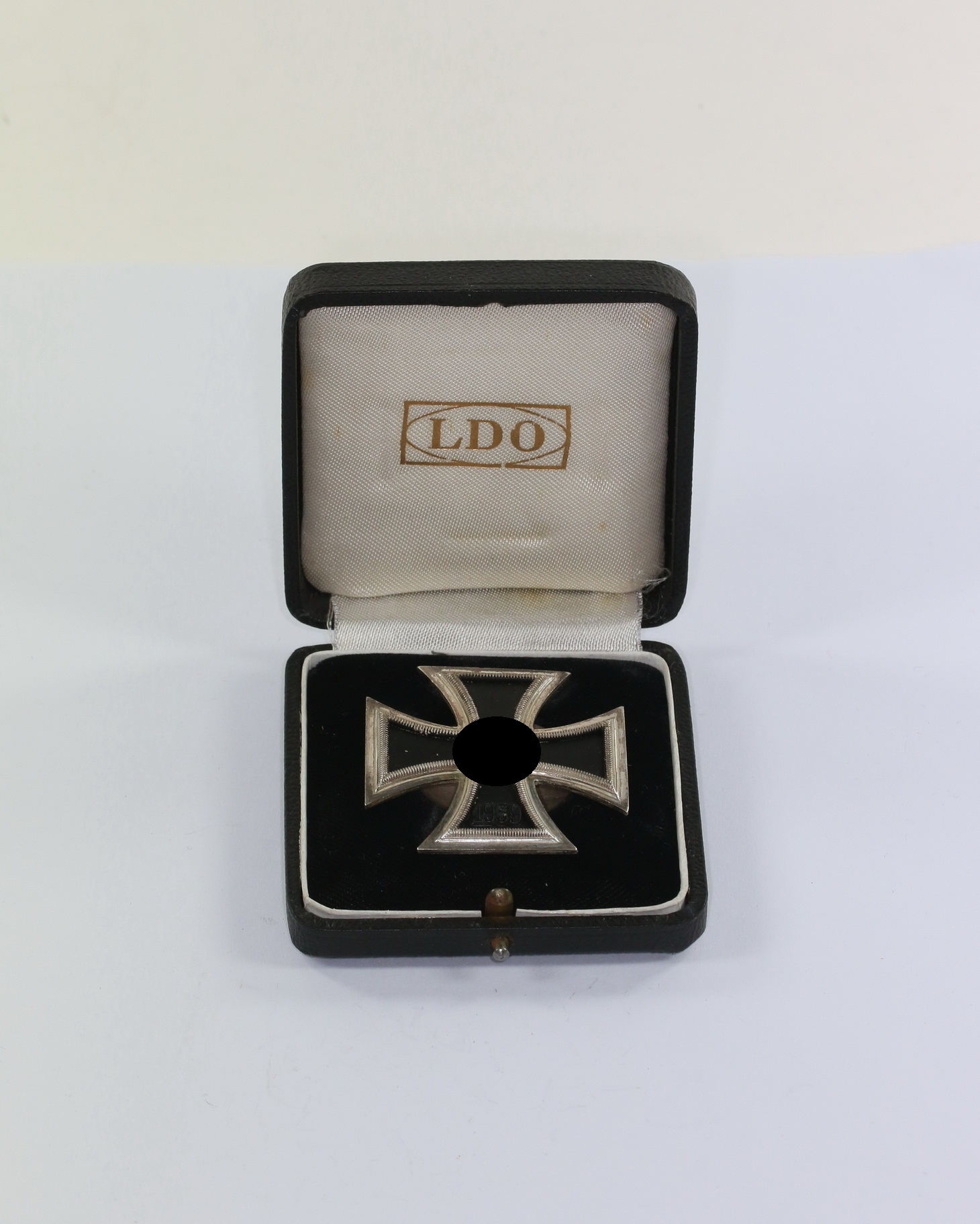 Eisernes Kreuz 1. Klasse 1939, Hst. L54, an Schraubscheibe, im LDO Etui E.K. I Schraube L/54 – Bild 1