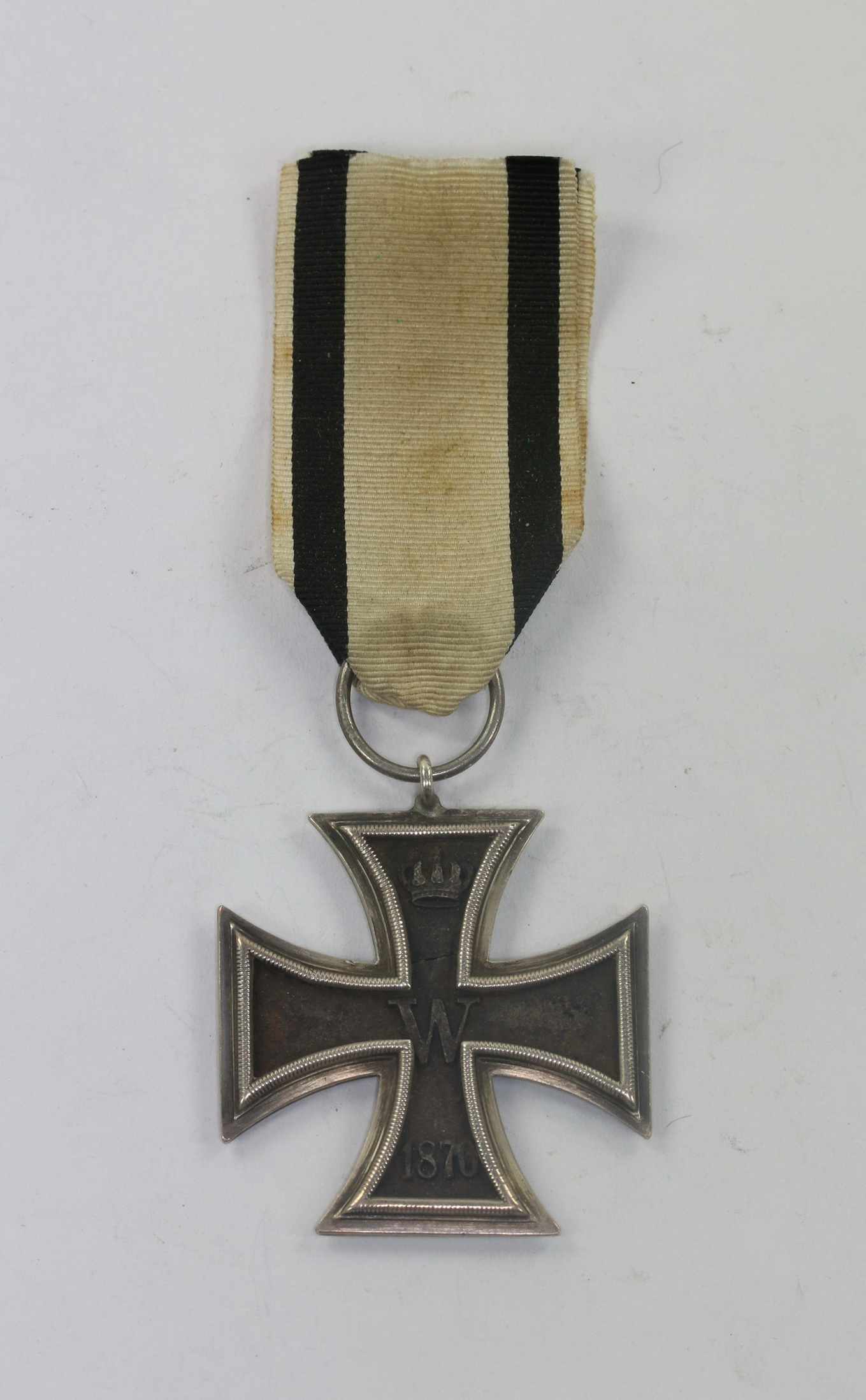 eisernes_kreuz_2 Eisernes Kreuz 2. Klasse 1870, Wagner & Sohn, an Nichtkämpferband (!) – Bild 1