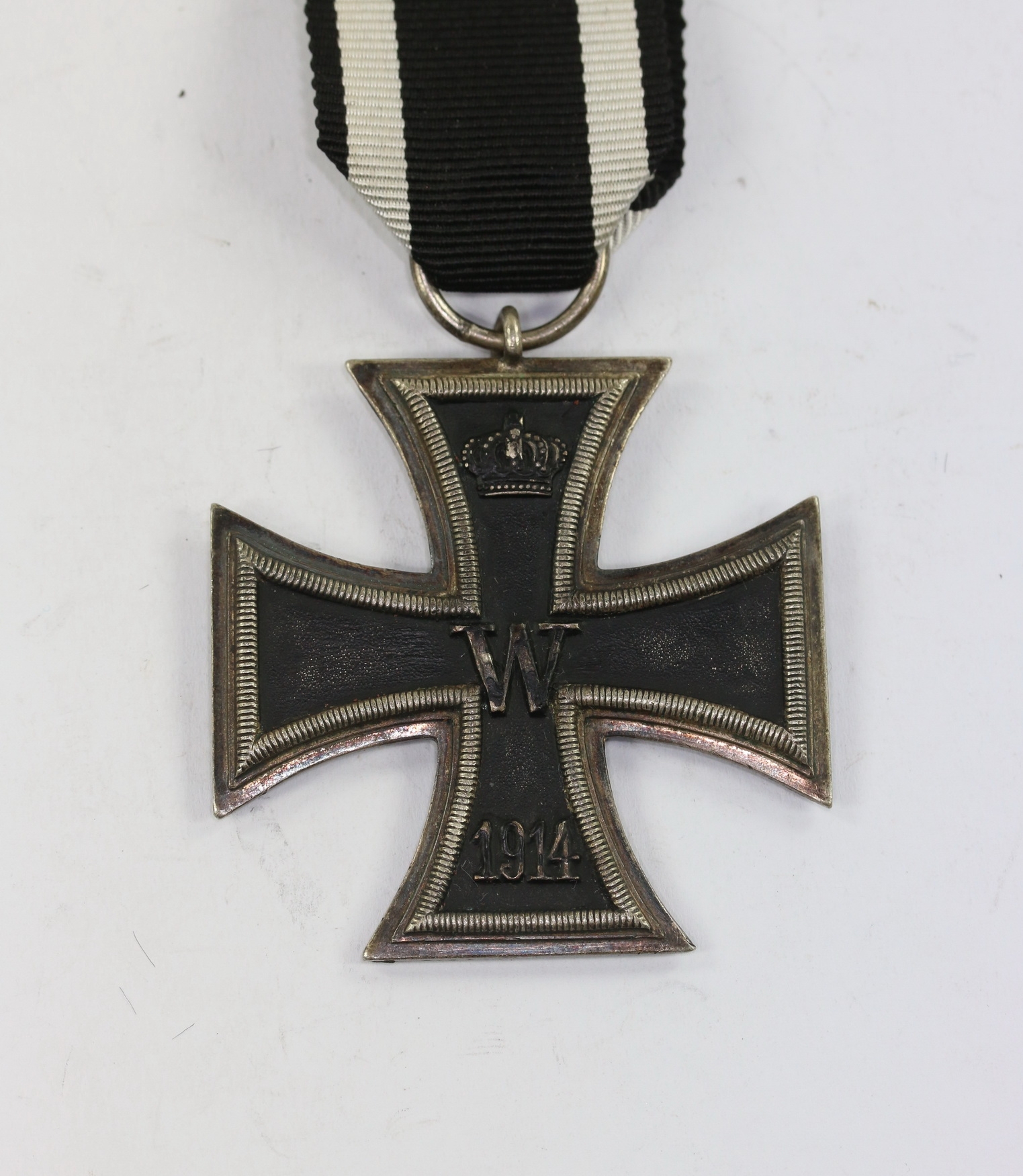 Eisernes Kreuz 2. Klasse 1914, Otto Schickle, einteilig, nicht magnetisch – Bild 1