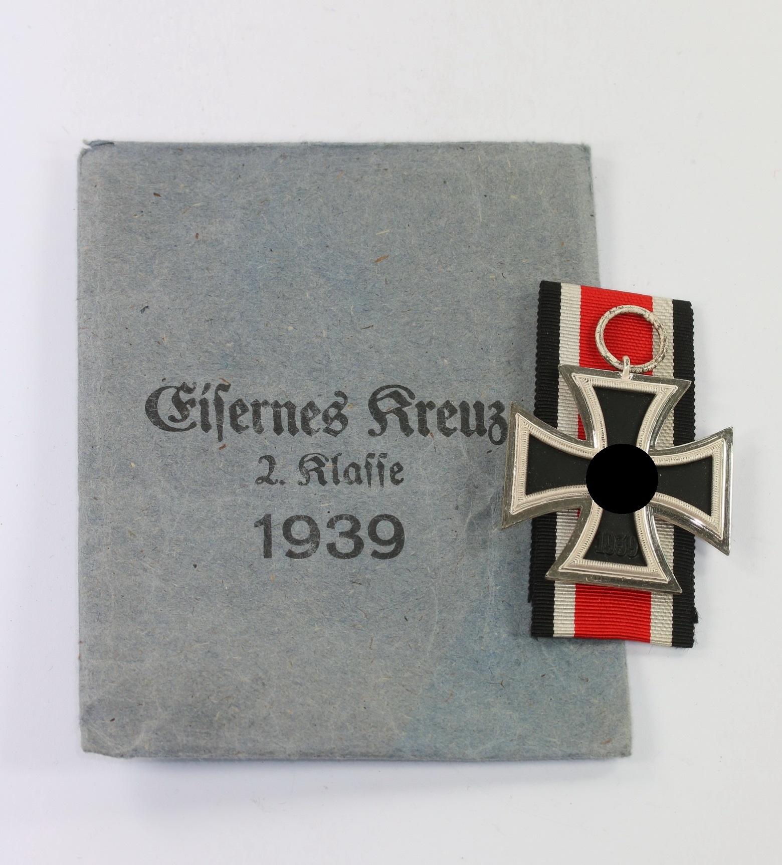 eisernes_kreuz_2 Eisernes Kreuz 2. Klasse 1939, Hst. 13, in Verleihungstüte – Bild 1