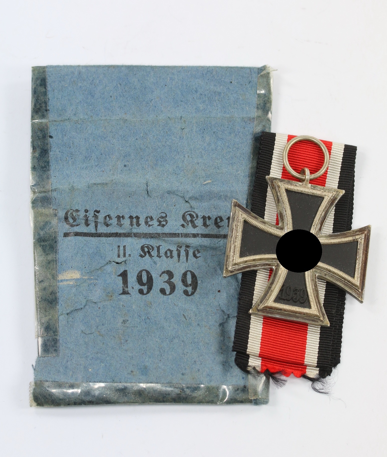 eisernes_kreuz_2 Eisernes Kreuz 2. Klasse 1939, in kleiner Verleihungstüte Paul Meybauer – Bild 1