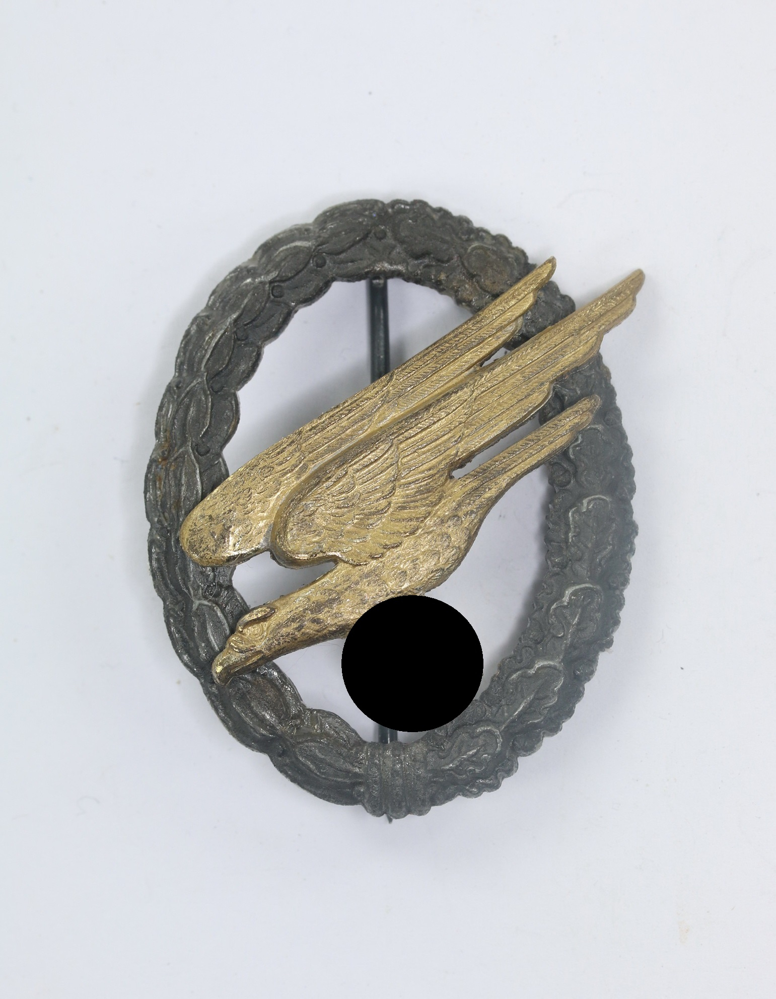 Fallschirmschützenabzeichen der Luftwaffe, Hst. A (Assmann & Sohn, Lüdenscheid) – Bild 1