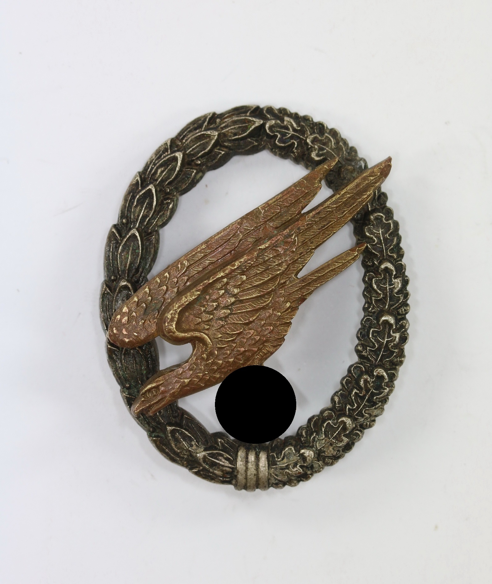 fallschirmschuetzenabzeichen_bodenfund_1__1 Fallschirmschützenabzeichen der Luftwaffe, Hst. Deumer – Bild 1