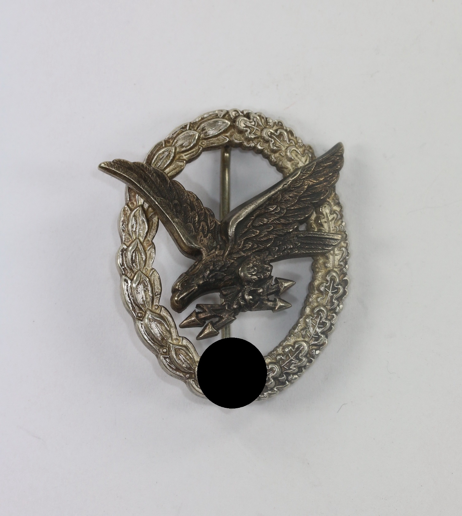  Fliegerschützenabzeichen der Luftwaffe mit Blitzbündel, Hst. B&NL – Bild 1