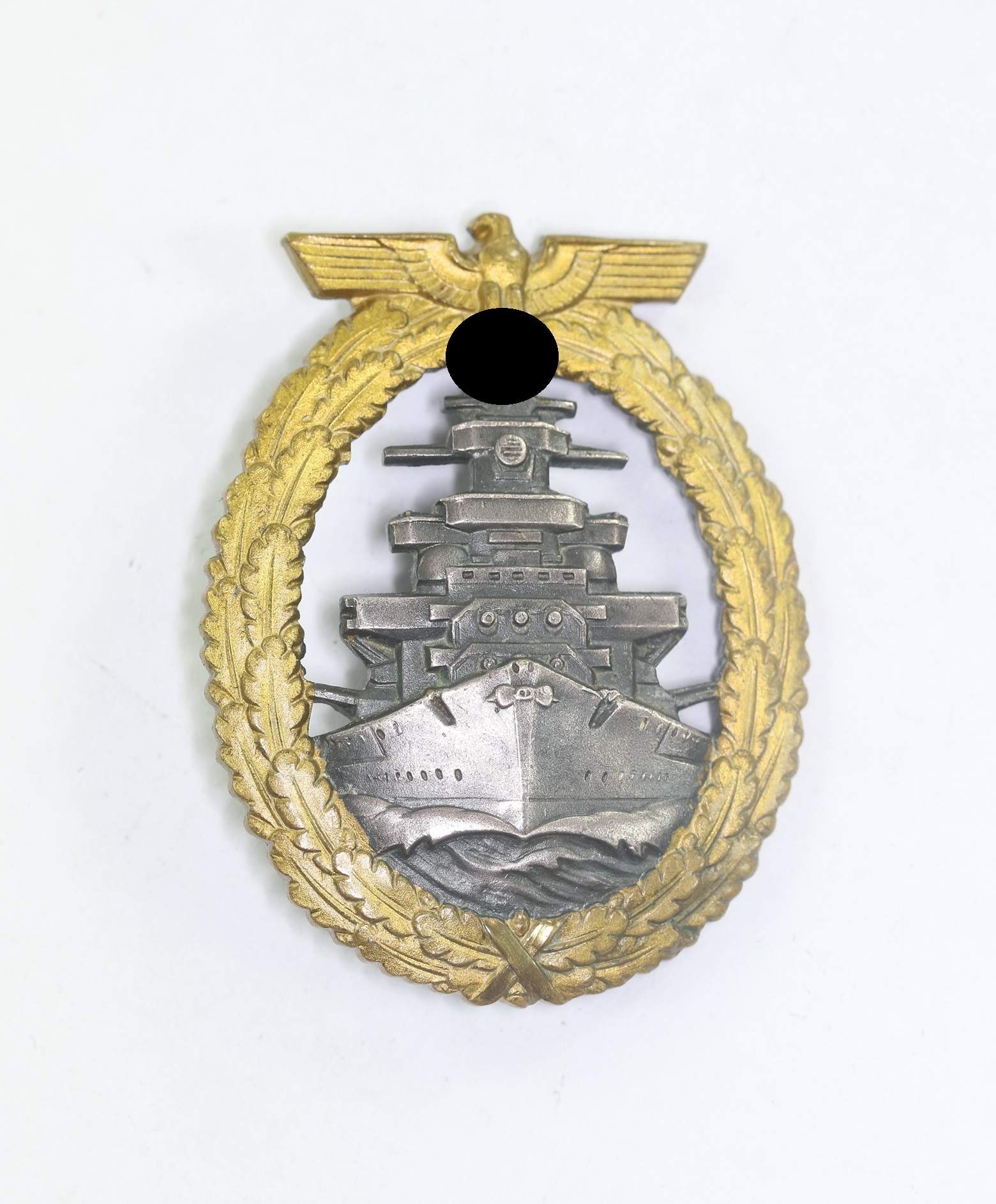 Flottenkriegsabzeichen, Hst. Schwerin Berlin (früh, Fünf Fenster) – Bild 1