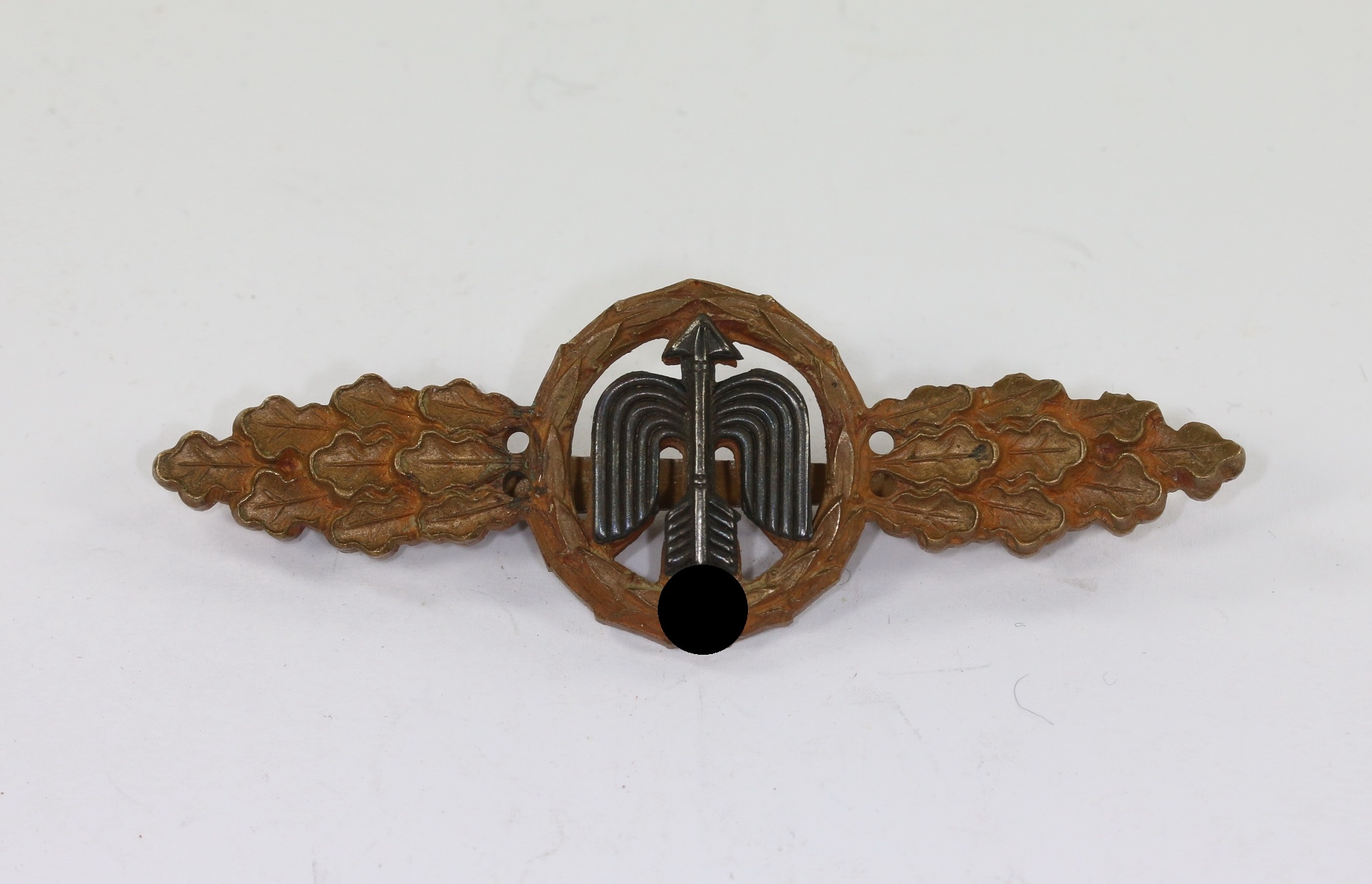 Frontflugspange für Jäger in Bronze, Buntmetall – Bild 1