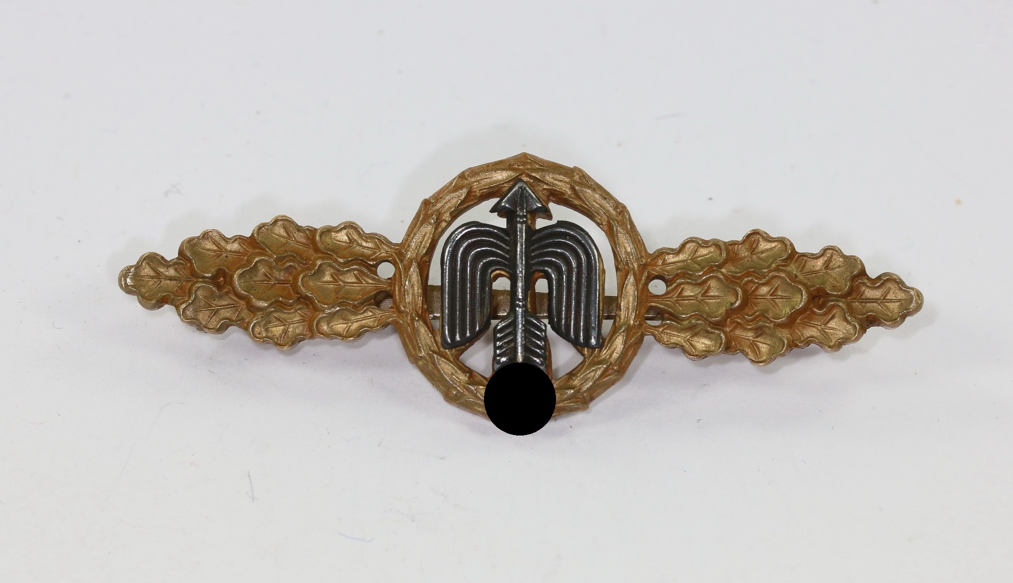  Frontflugspange für Jäger in Bronze, Buntmetall – Bild 1