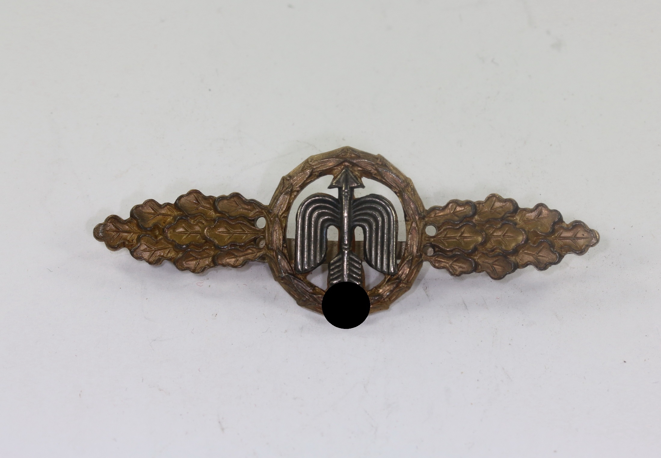  Frontflugspange für Jäger in Bronze, Buntmetall – Bild 1